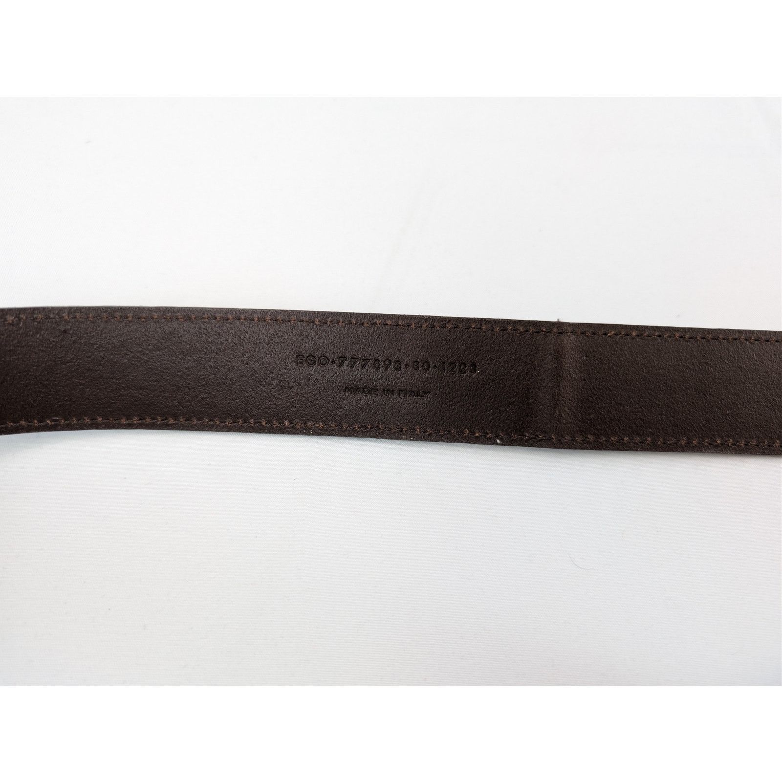 Saint Laurent Paris o1rshd1 Size: 85 / YSL Cintura Vegetal Icard Aged Belt Brown Size 34 - 11 Thumbnail