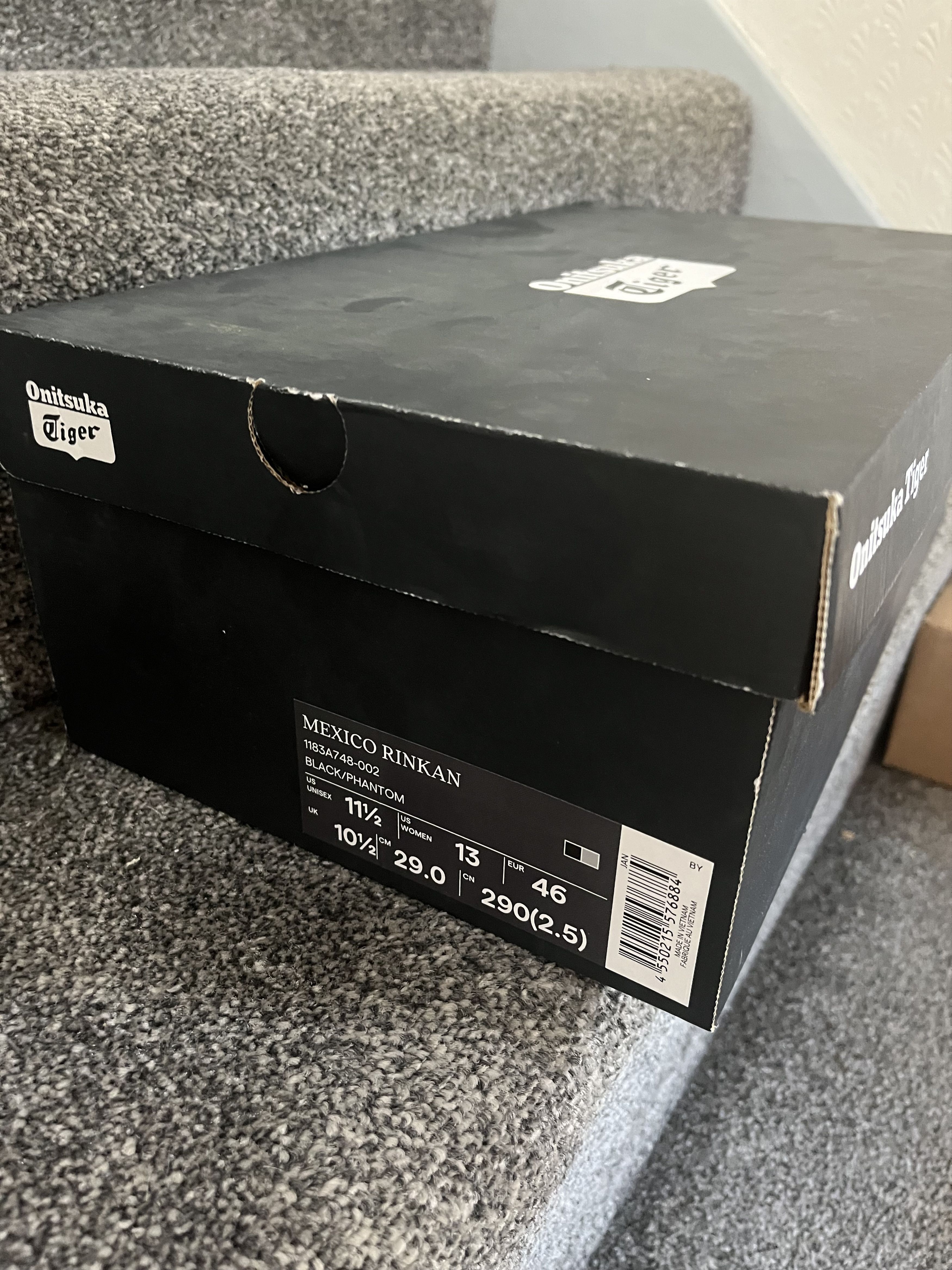 Onitsuka Tiger Onitsuka Tiger Mexican Rinkan Black/Phantom Size US 11.5 / EU 44-45 - 8 Thumbnail