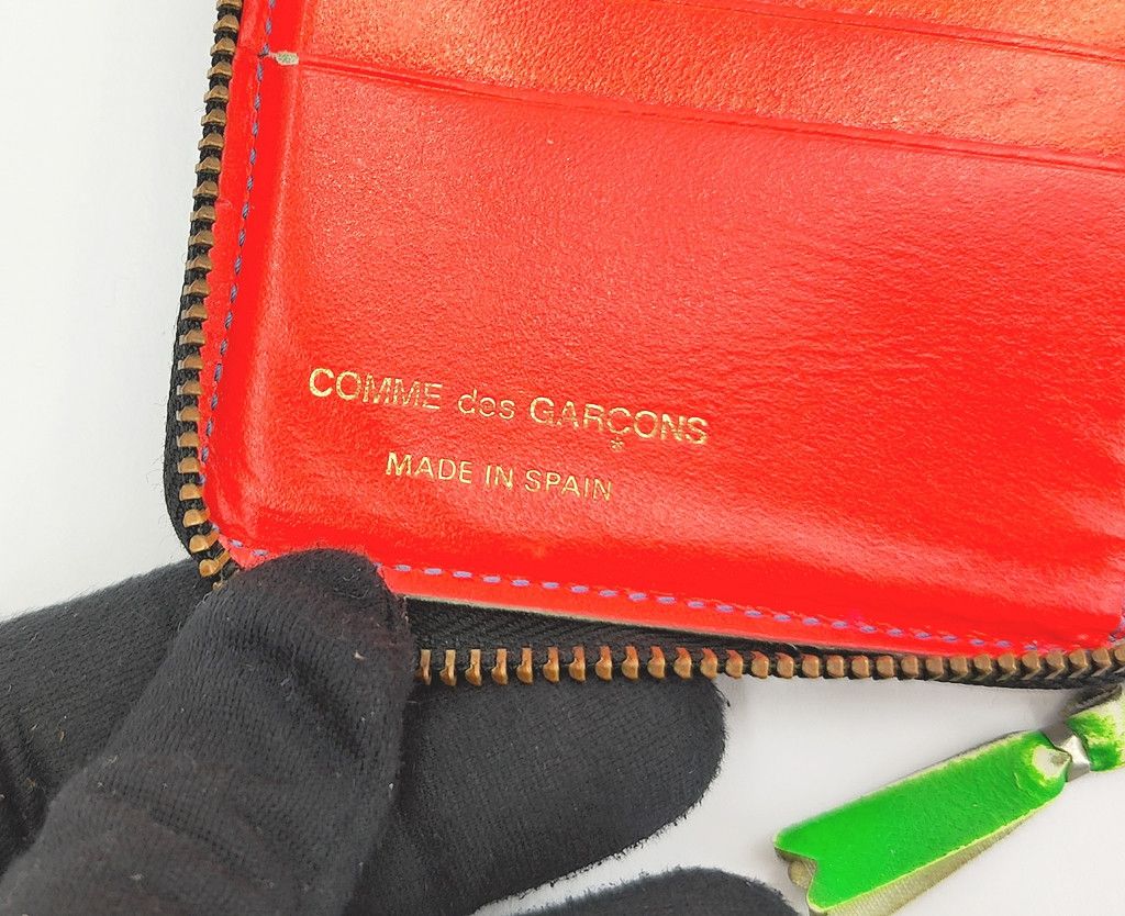 Comme des Garcons COMME des GARCONS multicolor bi-fold zipper wallet Size ONE SIZE - 2 Thumbnail