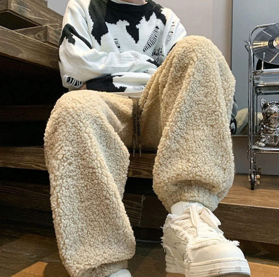 Designer × Japanese Brand Lamb Killer Wool Collector Winter Autumn Pants Size US 31 - 4 Thumbnail