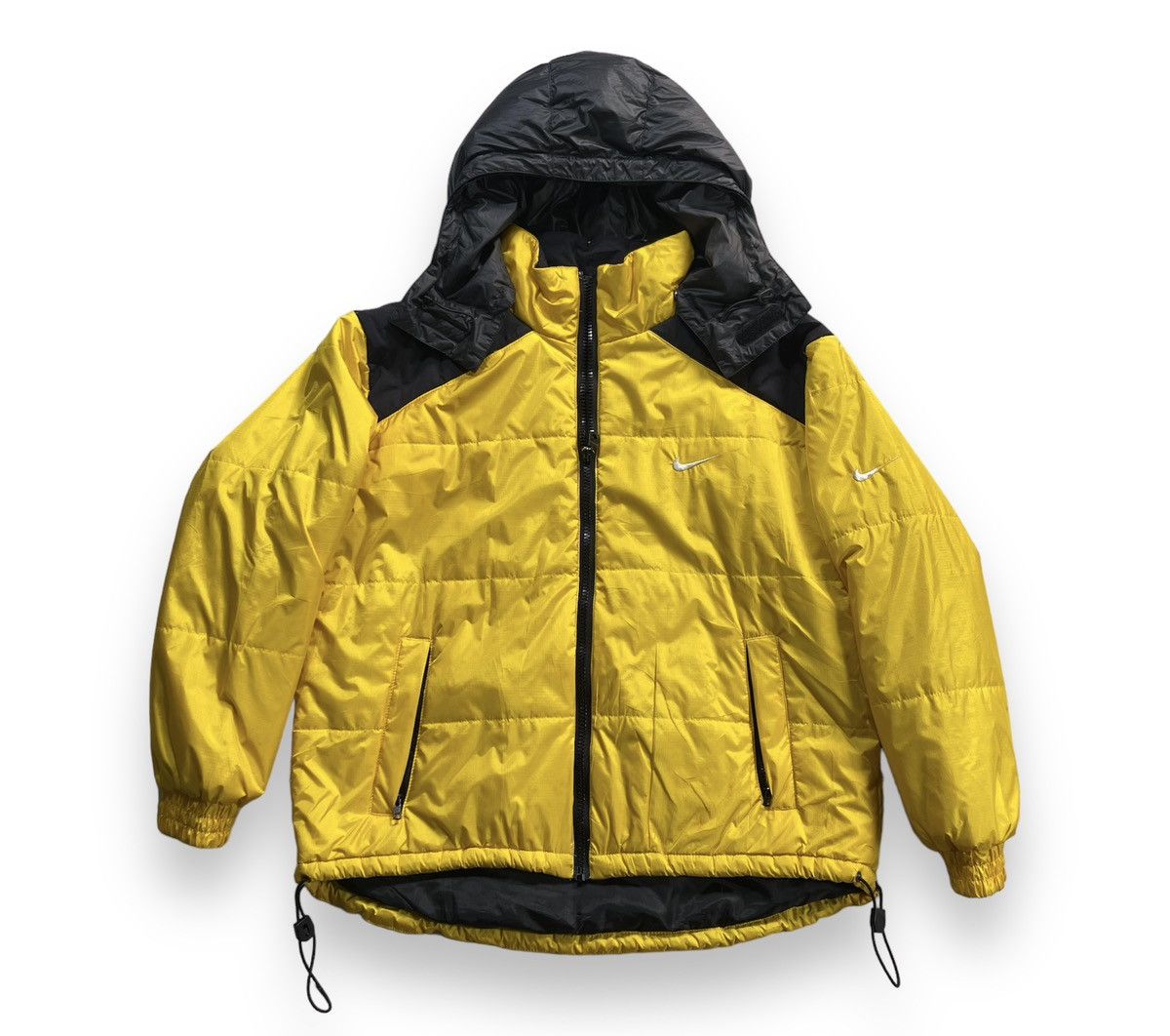 Nike Vintage Nike Puffer Ripstop Nylon Jacket Size US M / EU 48-50 / 2 - 1 Thumbnail