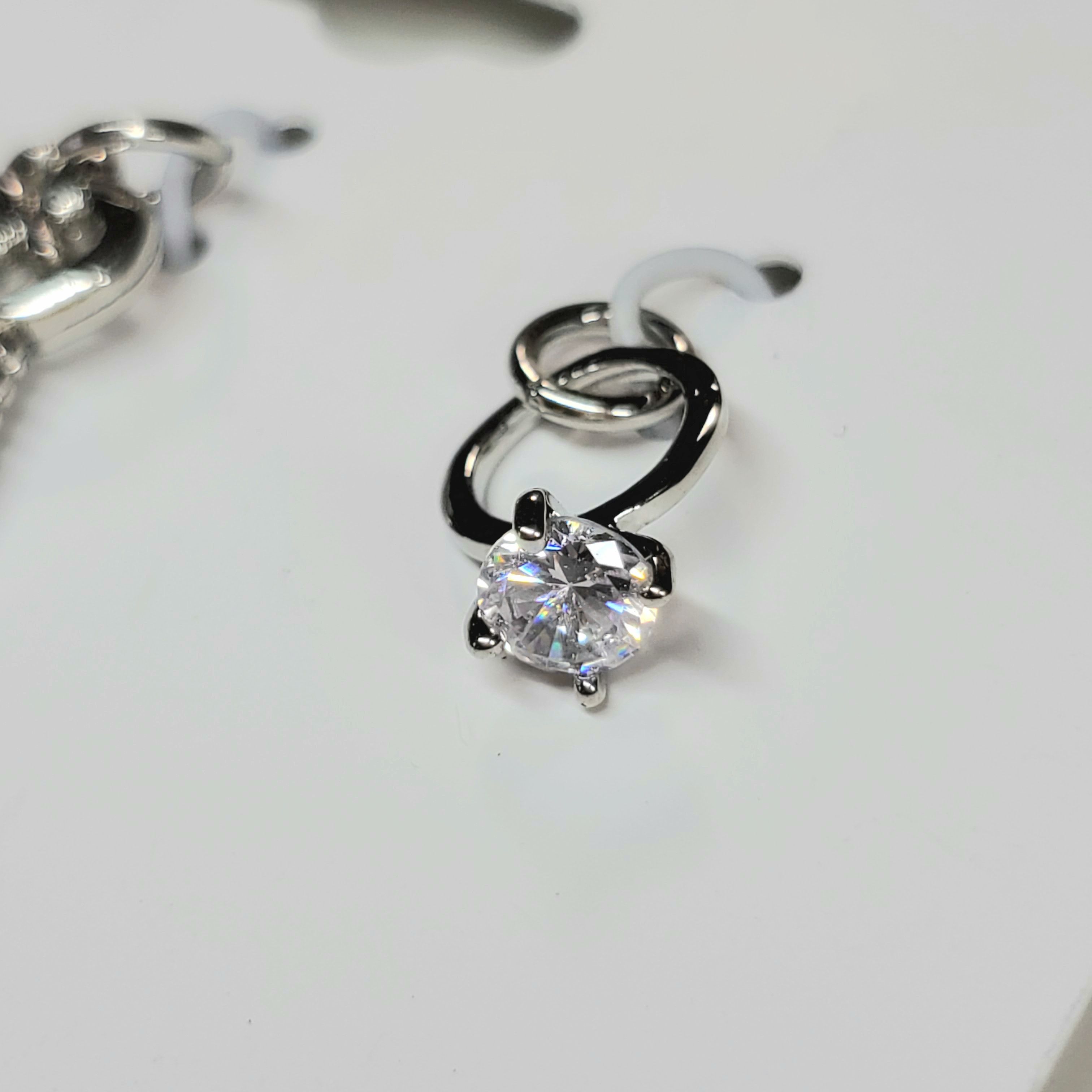 Apt. 9 Apt.9 NEW Charms Silver Tone Love Engagement Ring Lock Key Size ONE SIZE - 5 Thumbnail