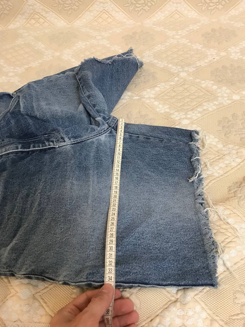 Southpole 🔥 Crazy Y2K Polar Co Southpole Logo Denim JNCO Skate Shorts Size US 32 / EU 48 - 8 Thumbnail