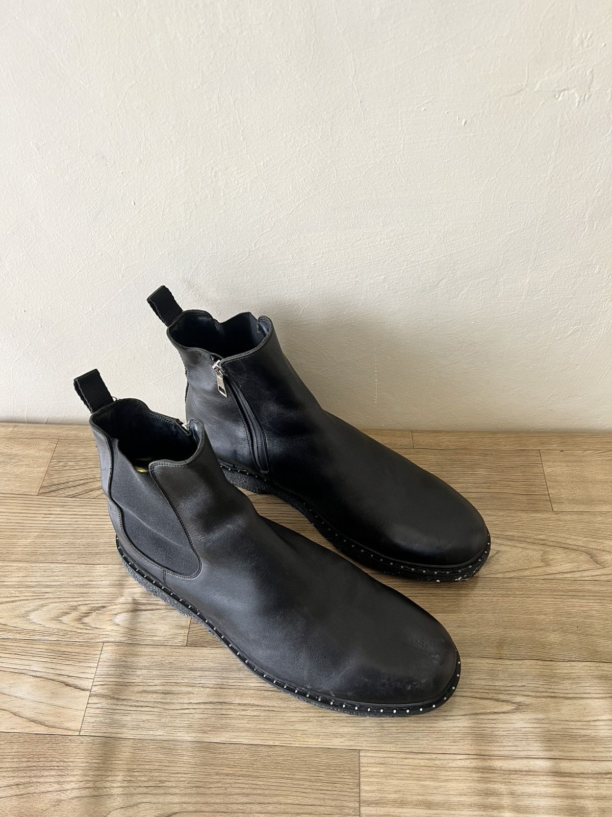 Neil Barrett NEIL BARRETT PLATFORM CHELSEA BOOTS Size US 12.5 / EU 45-46 - 2 Thumbnail