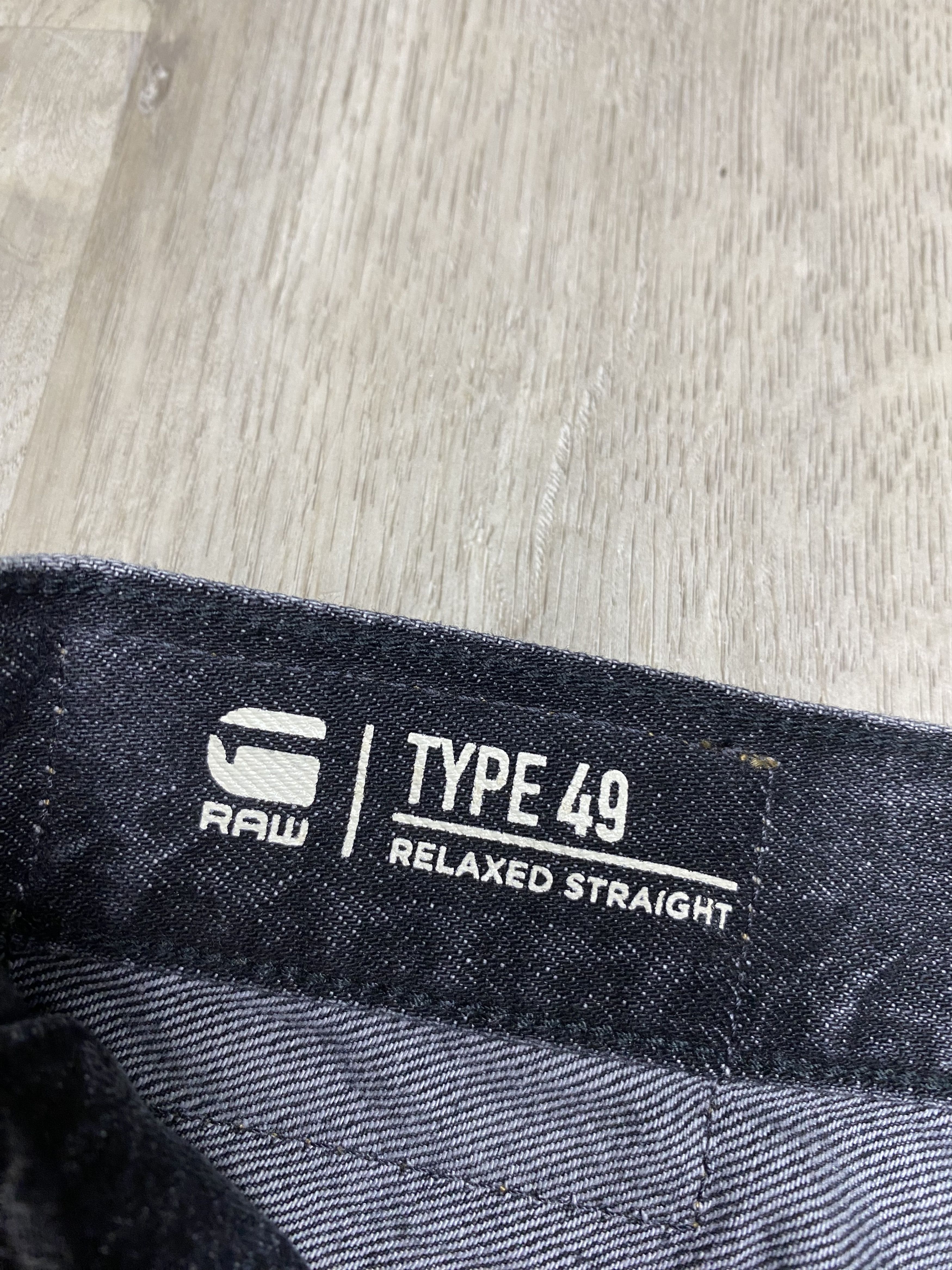 G-Star G Star Raw Mens Relaxed Straight Denim Pants Jeans Size US 32 / EU 48 - 3 Thumbnail