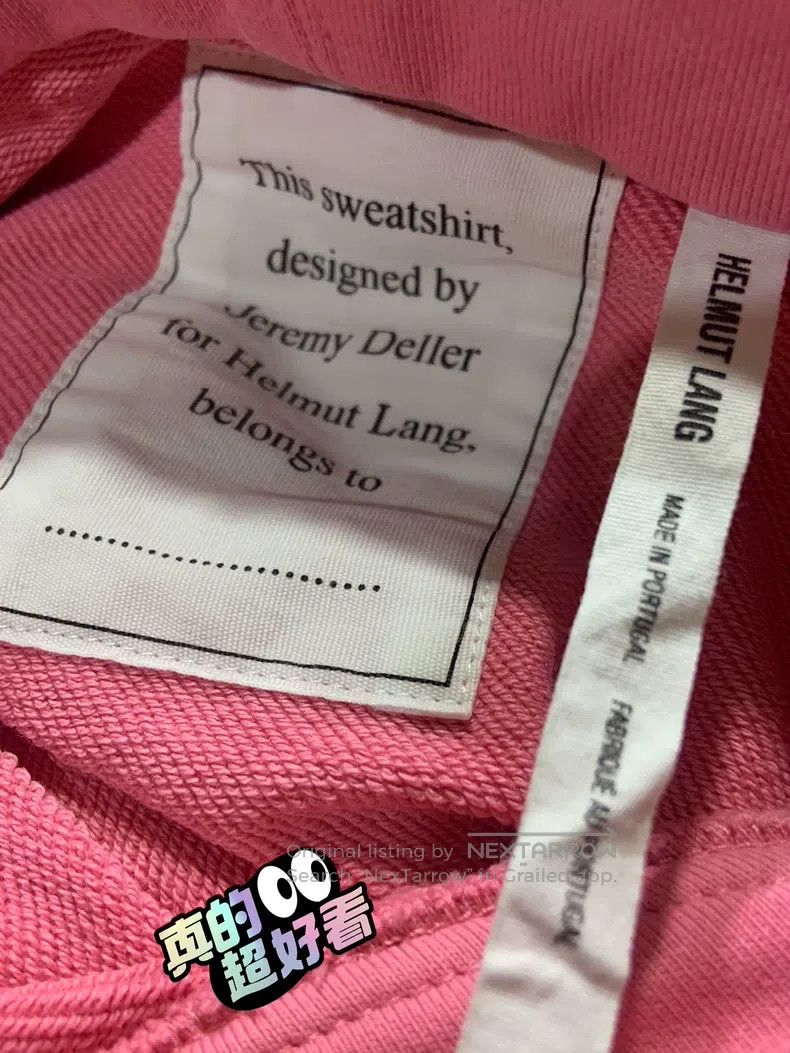 Helmut Lang HELMUT LANG Pink hoodie Size S / US 4 / IT 40 - 2 Thumbnail