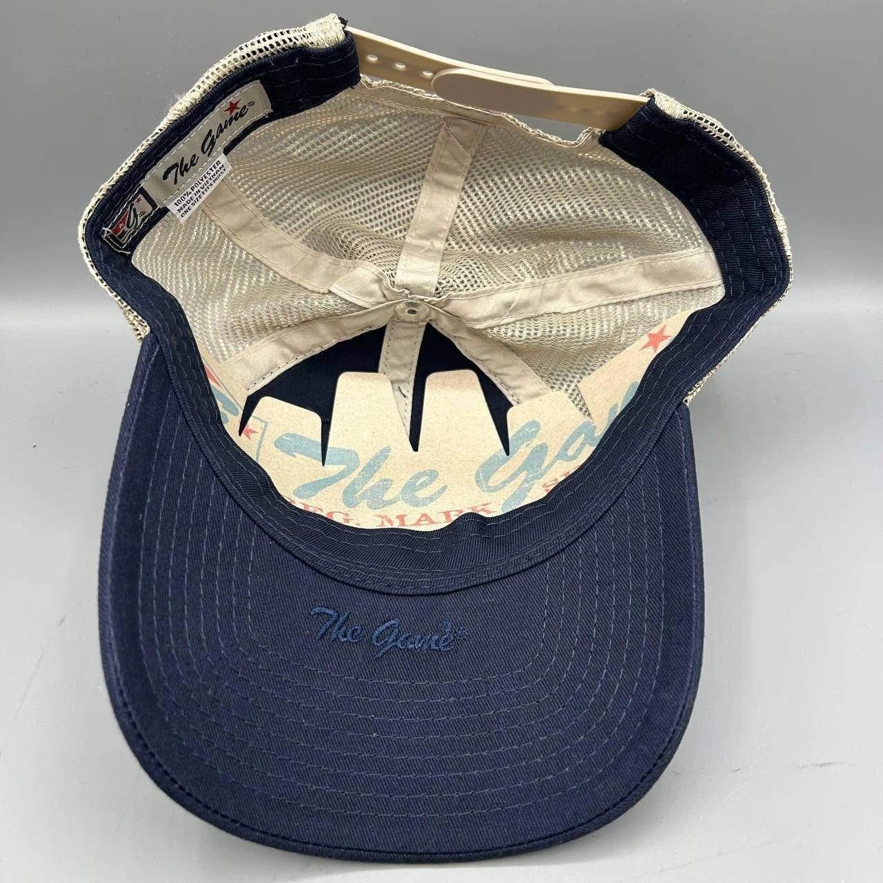 The Game Hermosa Beach California Trucker Hat Men Blue Snap Back Size ONE SIZE - 2 Thumbnail