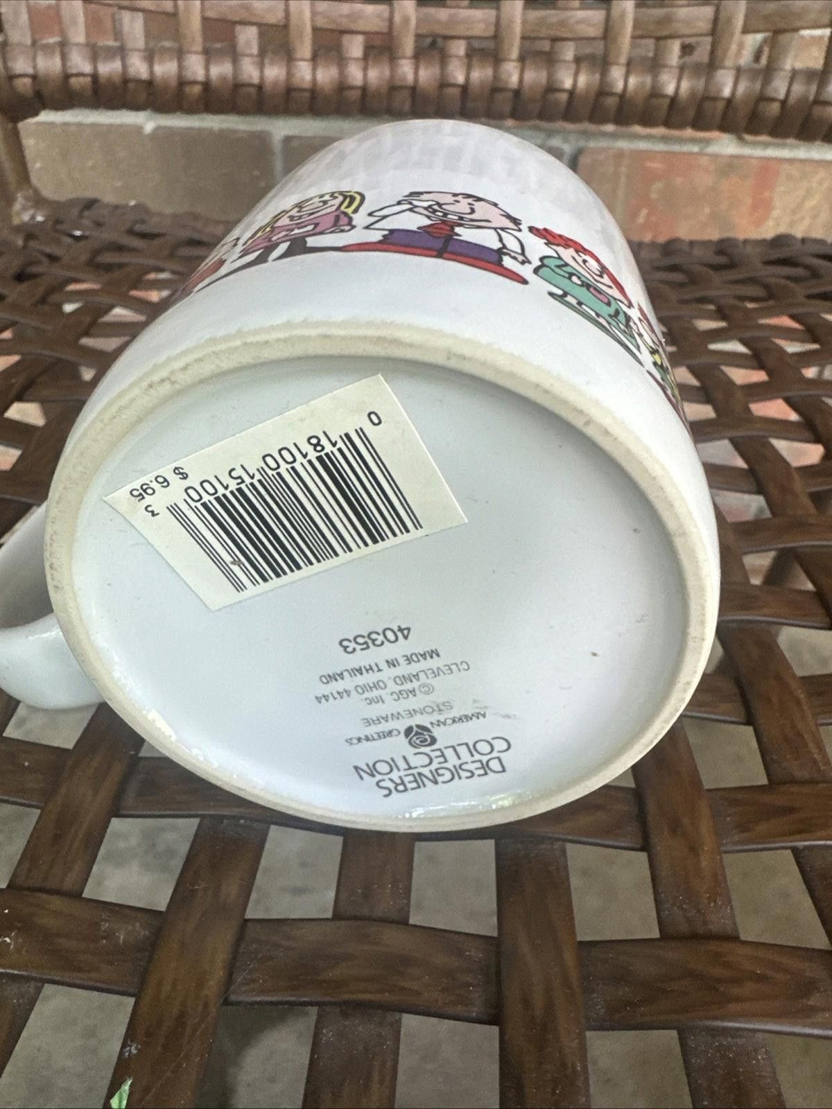 Designer Vintage American Greetings Learn to Laugh Coffee Mug 3.5" Size ONE SIZE - 7 Thumbnail