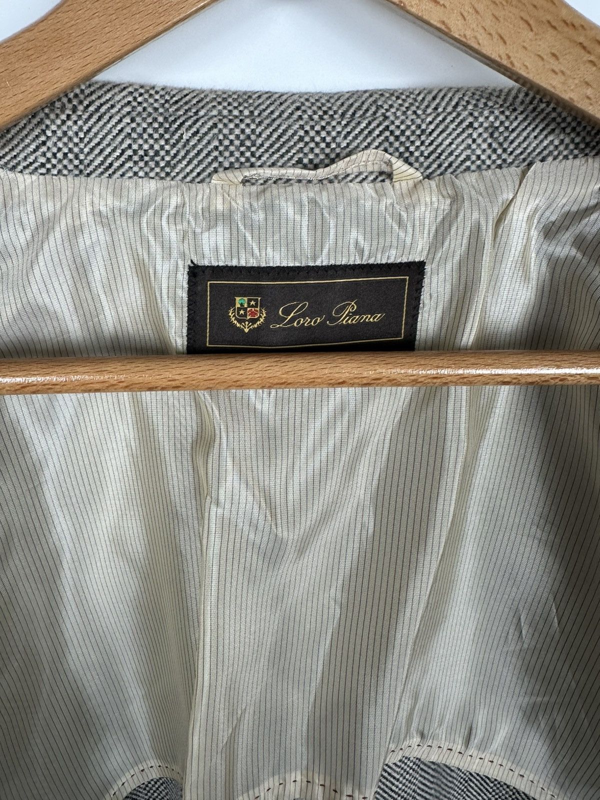 Loro Piana Loro Piana Grey Blaze Jacket Size 50R - 5 Thumbnail