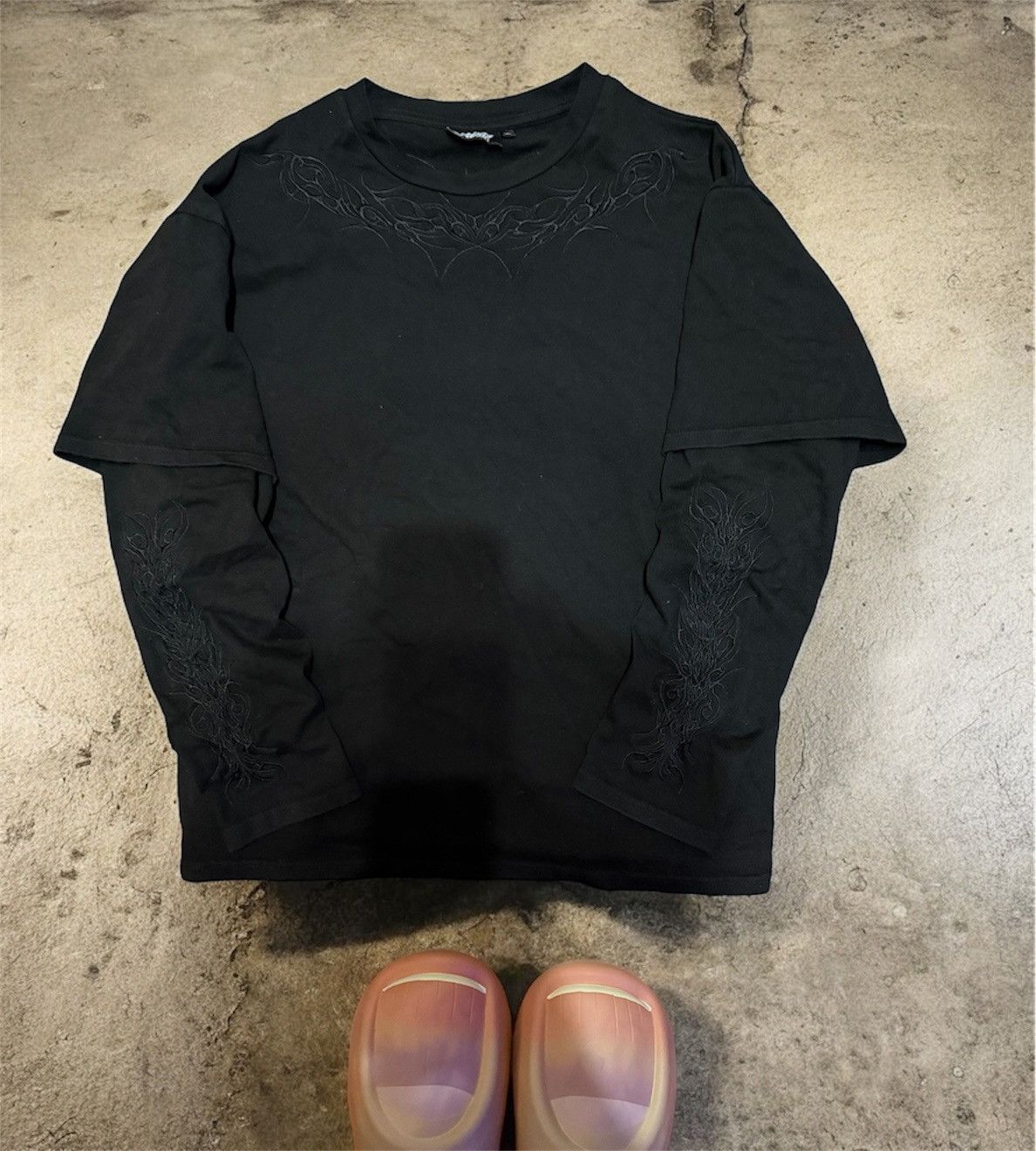 Other Black Embroidered Long sleeve Size US L / EU 52-54 / 3 - 1 Thumbnail