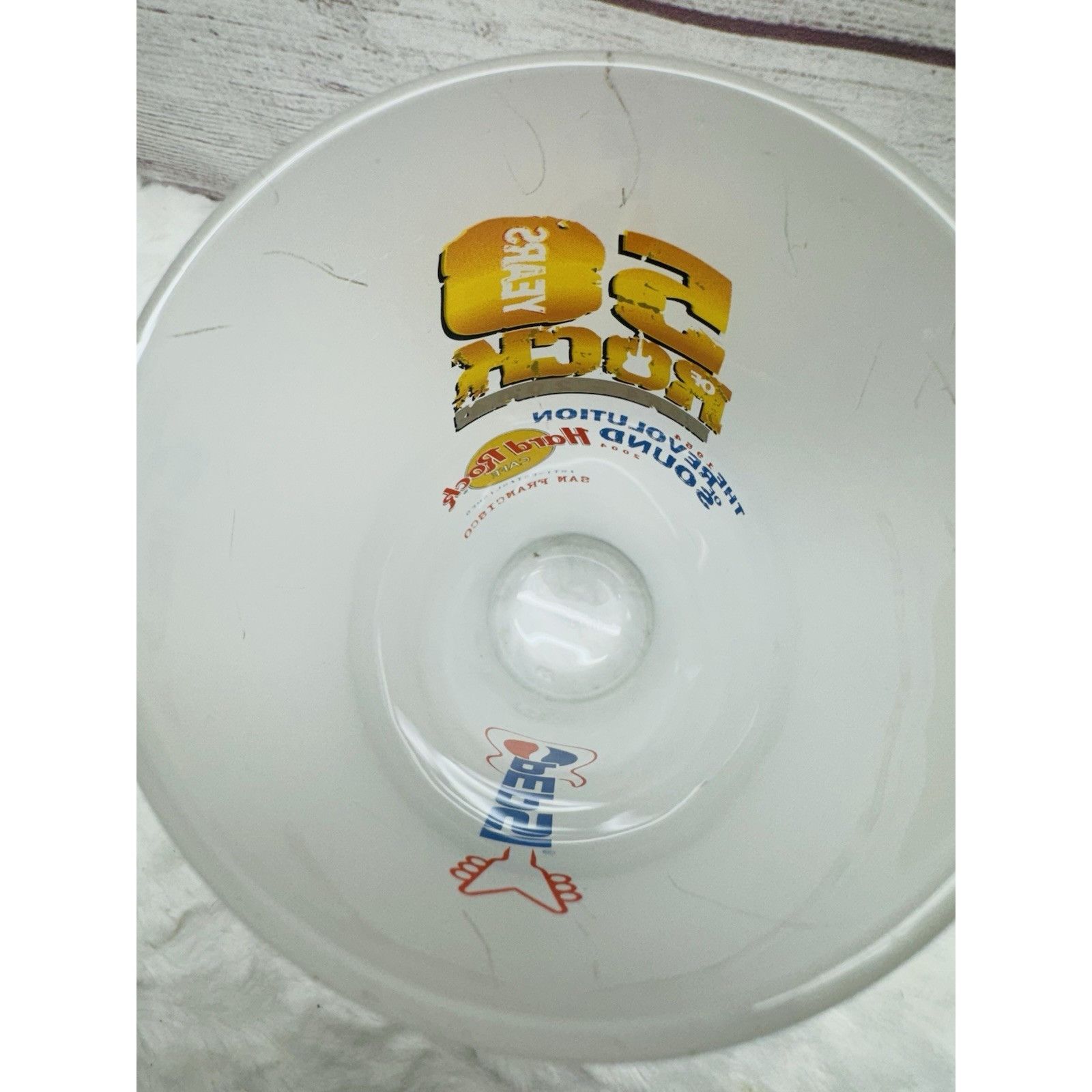 Pepsi Hard Rock Cafe Frosted Drinking Glass Cup Tumbler 50 Years O Size ONE SIZE - 7 Thumbnail