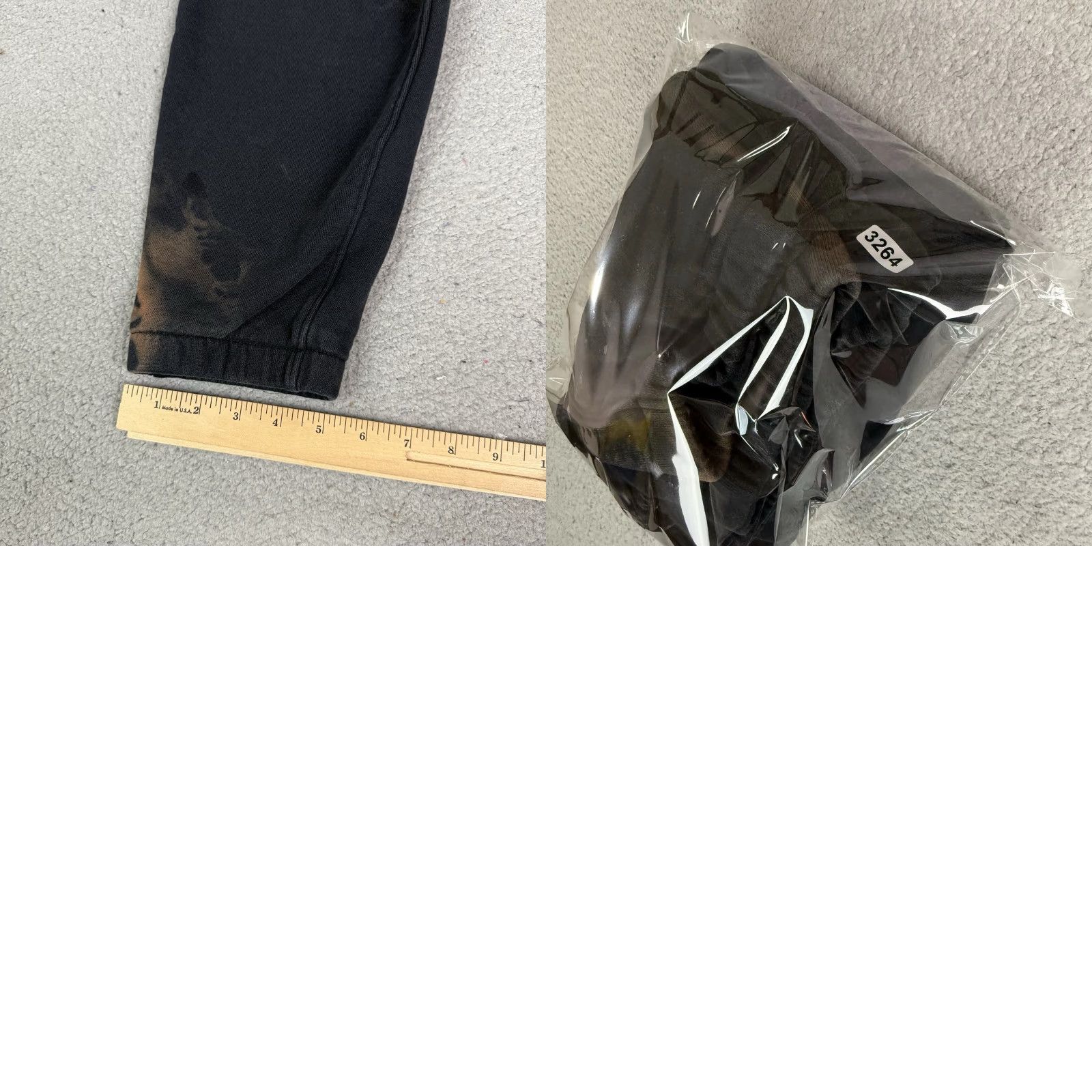 Jordan Brand VINTAGE Nike Jordan Flight Pants Men M Black Jogger Distressed Sun Faded Jumpman Pockets Elastic Waist 26-28 Inseam Size US 28 / EU 44 - 10 Thumbnail