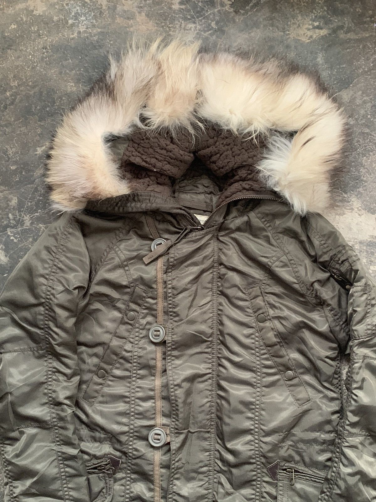GOA G.O.A. furry parka winter jacket Size US XS / EU 42 / 0 - 4 Thumbnail