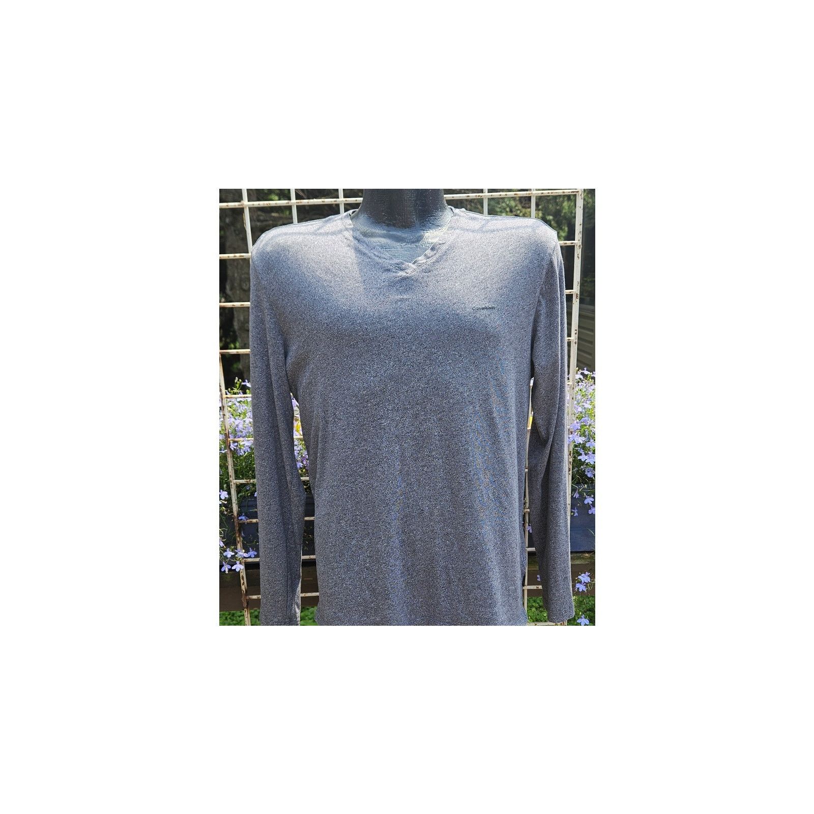 Calvin Klein Calvin Klein Gray Men's Sweater made from Pima Cotton. Soft! Size US M / EU 48-50 / 2 - 11 Thumbnail