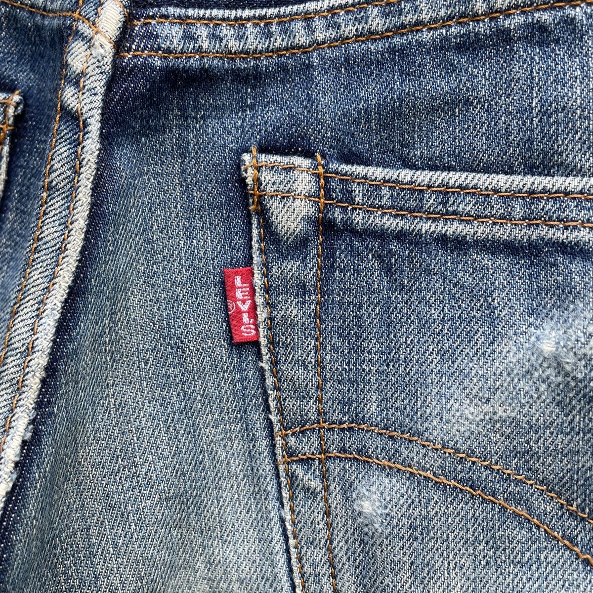 Jean × Levi's × Vintage Vintage Levi’s 502 Big E Selvedge Denim Faded Jeans Pants Size US 30 / EU 46 - 11 Thumbnail