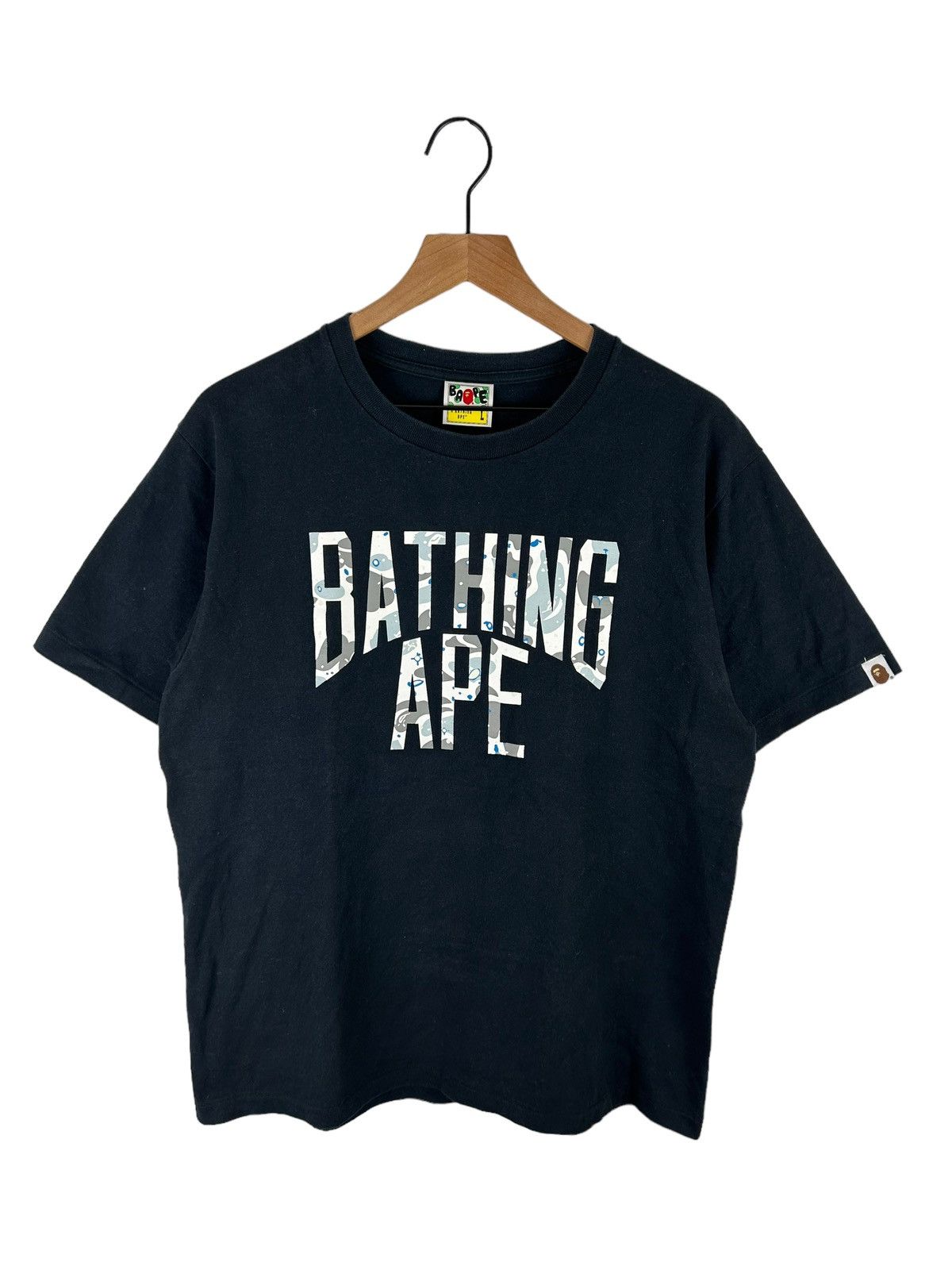 BAPE ABC NYC Logo Tee Black/Blue