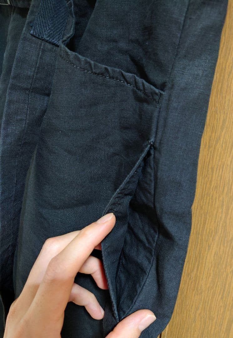 The Viridi-anne 100% Linen Half Pants Cropped Belted Size US 30 / EU 46 - 6 Thumbnail