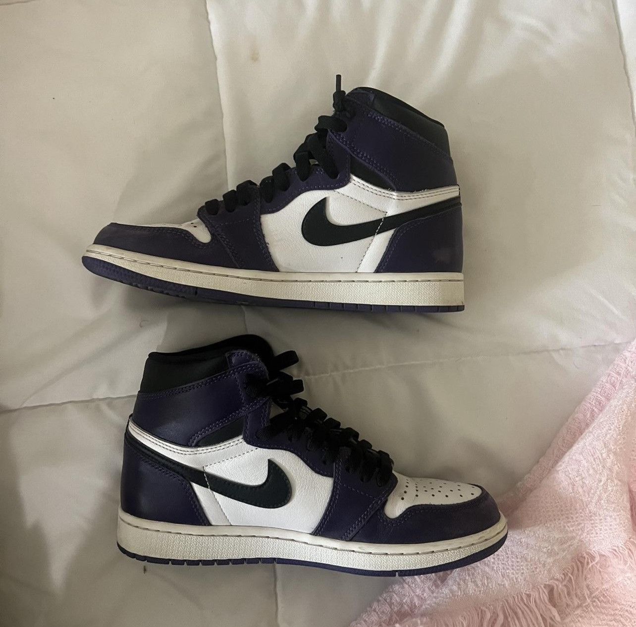 Jordan Brand Jordan 1 Court Purple Size US 7 / EU 40 - 2 Thumbnail