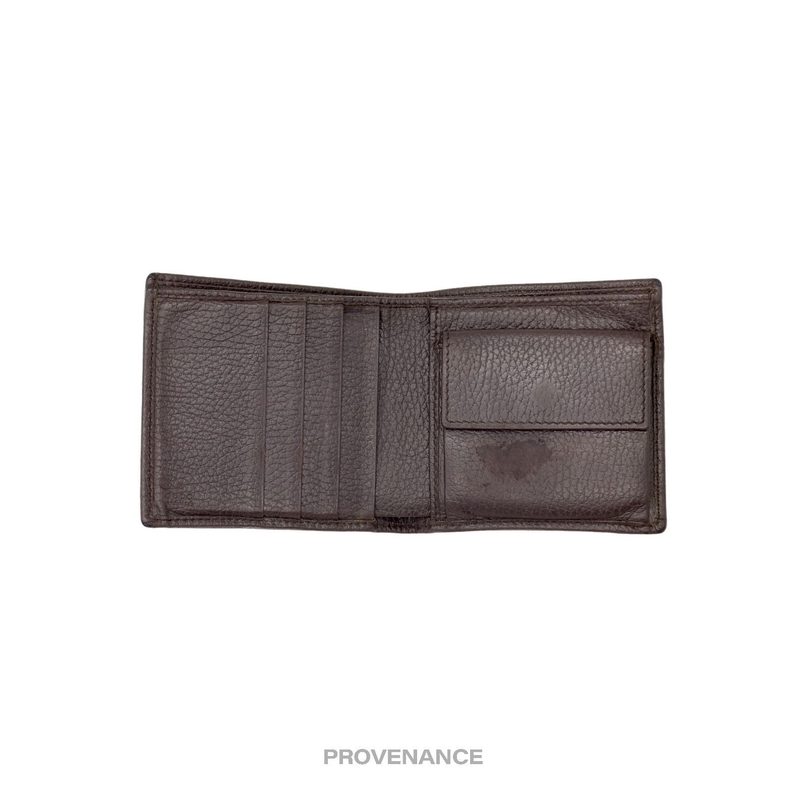 Gucci 🔴 Gucci GG Canvas Bifold Wallet - Brown Size ONE SIZE - 5 Thumbnail