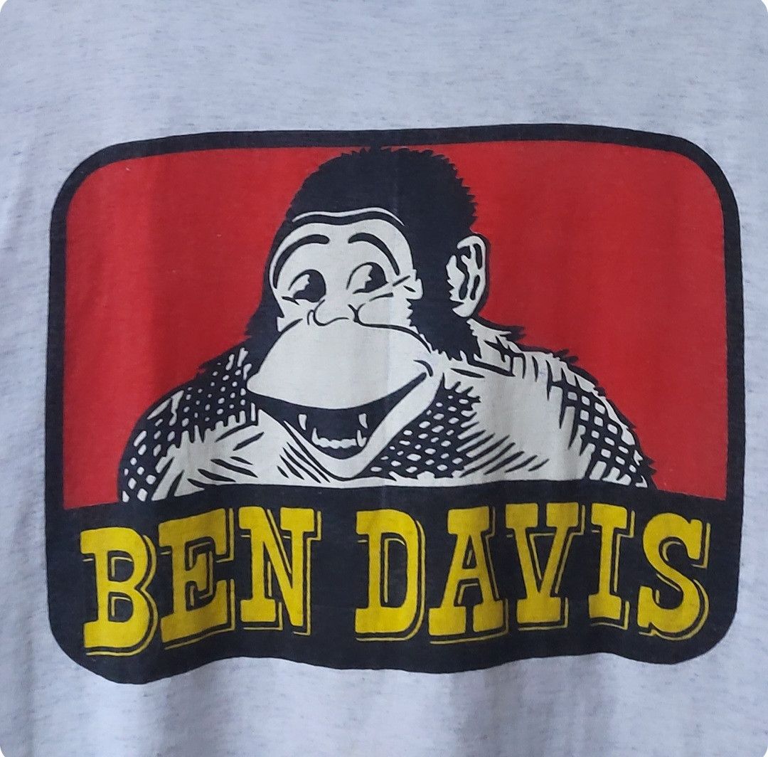 Ben Davis Vtg 90s BEN DAVIS Big Logo Tshirt Size US L / EU 52-54 / 3 - 3 Thumbnail