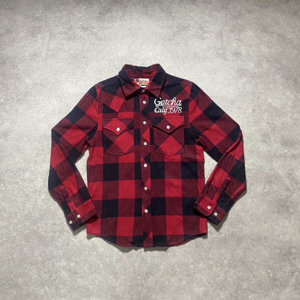 Gotcha Vintage Gotcha Western Flannel Size US S / EU 44-46 / 1 - 1 Thumbnail