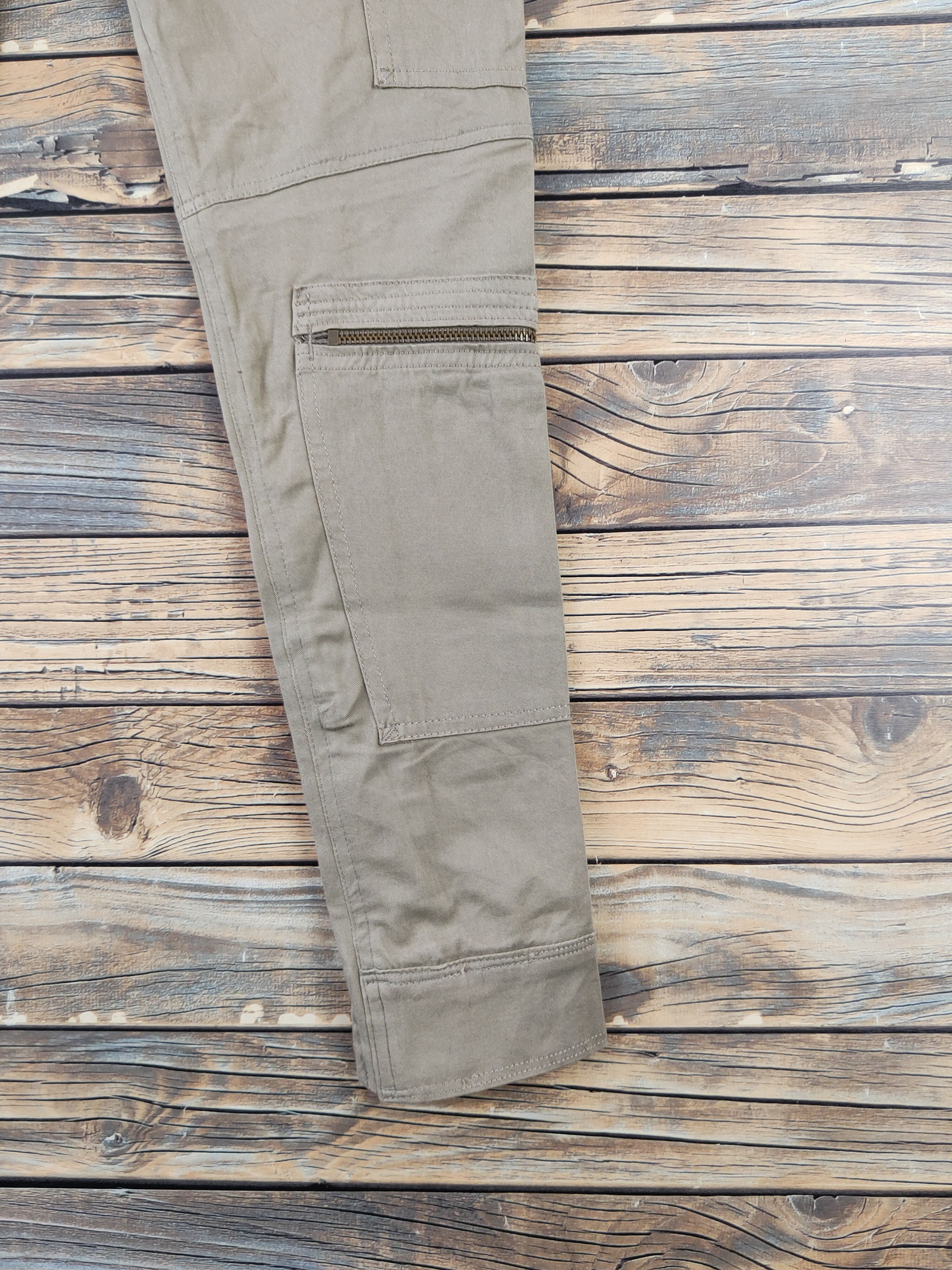 Ralph Lauren DLL Ralph Lauren Beige Multipocket Tactical Cargo Pants #189 Size 26" / US 2 / IT 38 - 11 Thumbnail