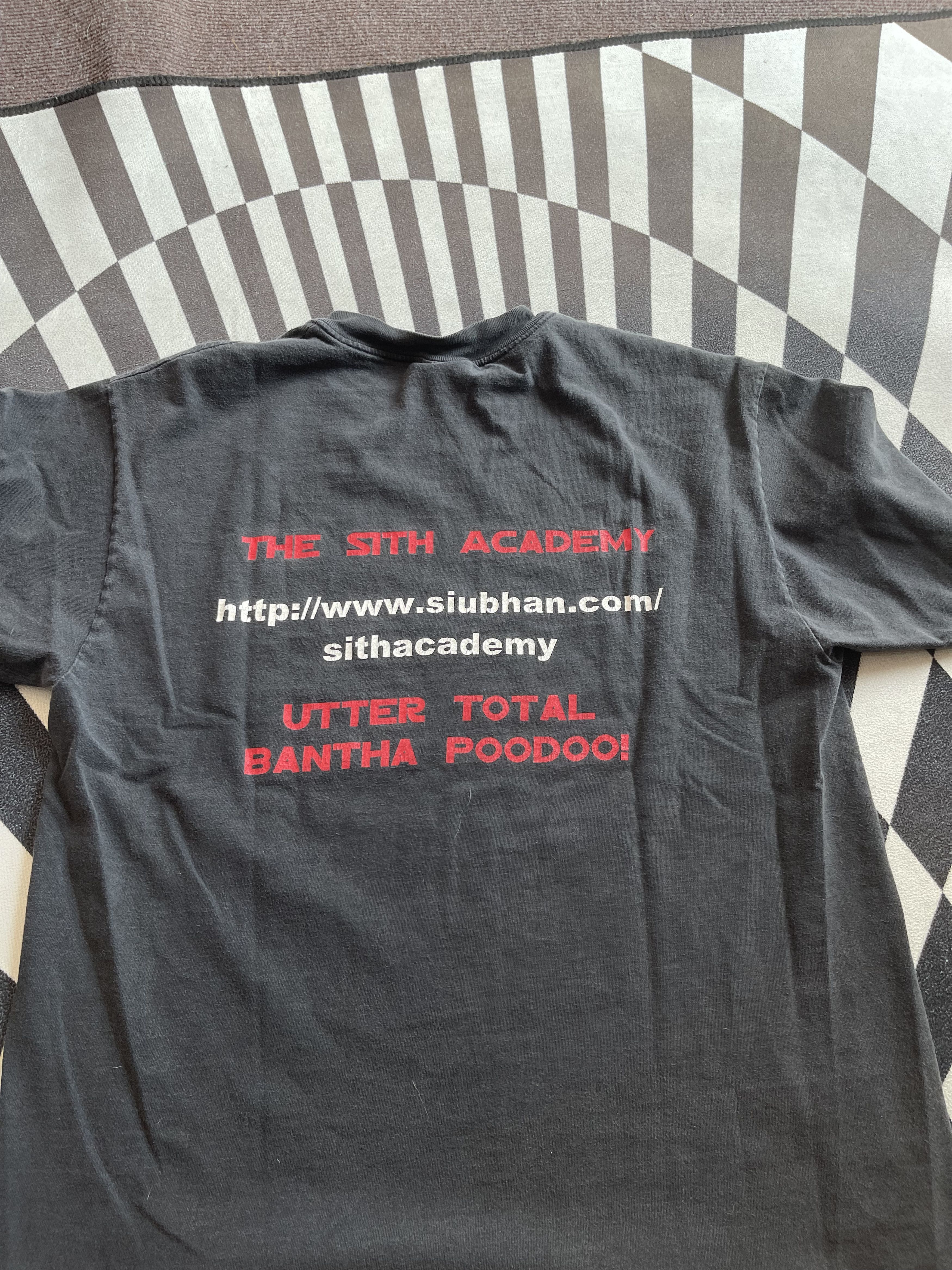 Star Wars "ULTRA RARE" 90s Star Wars Sith Lords Kick Ass Academy Tee Size US L / EU 52-54 / 3 - 6 Thumbnail