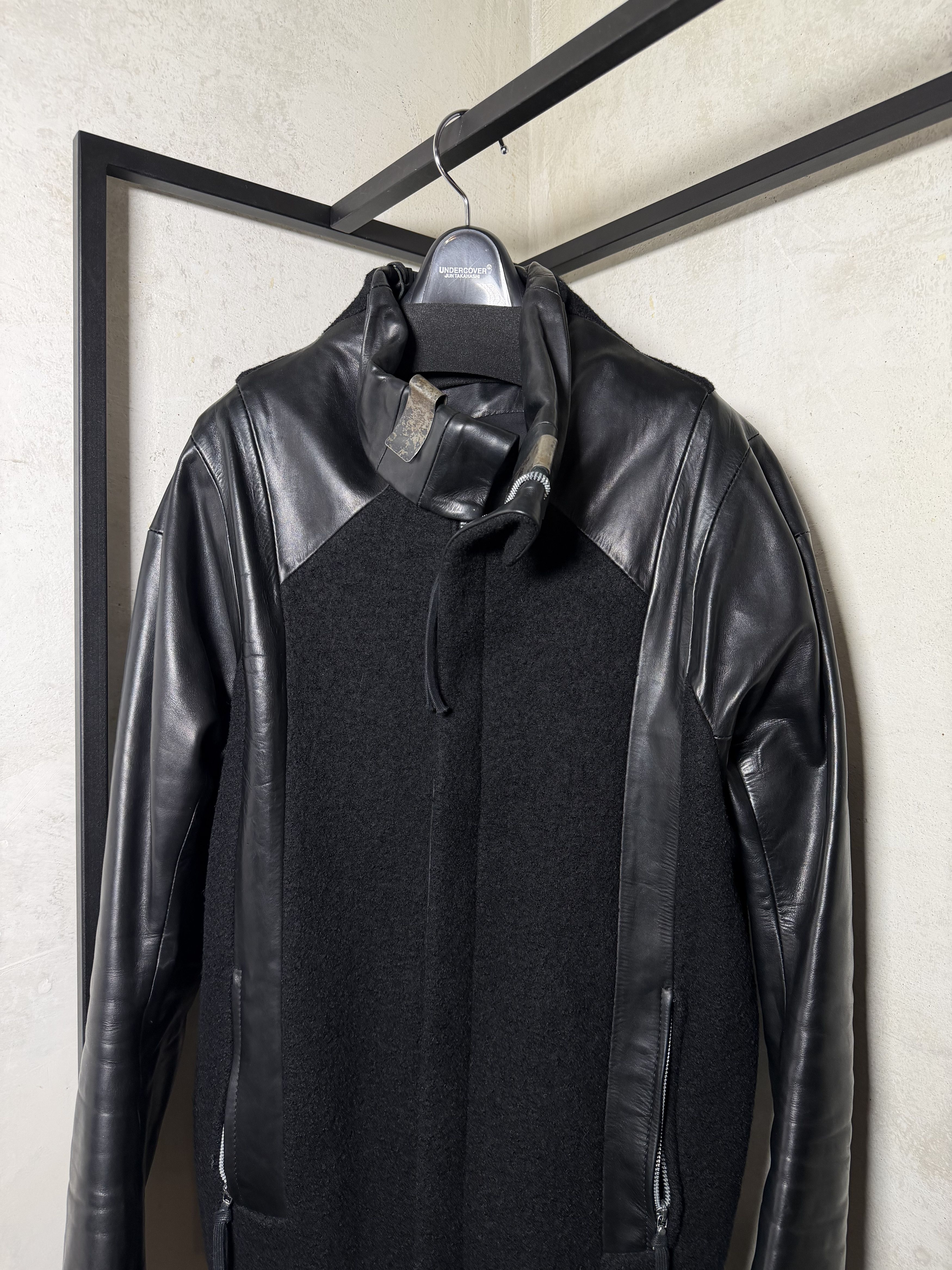 Boris Bidjan Saberi Boris Bidjan Saberi J1 Black Boch Skin Metal Clip Jacket Size US XL / EU 56 / 4 - 5 Thumbnail