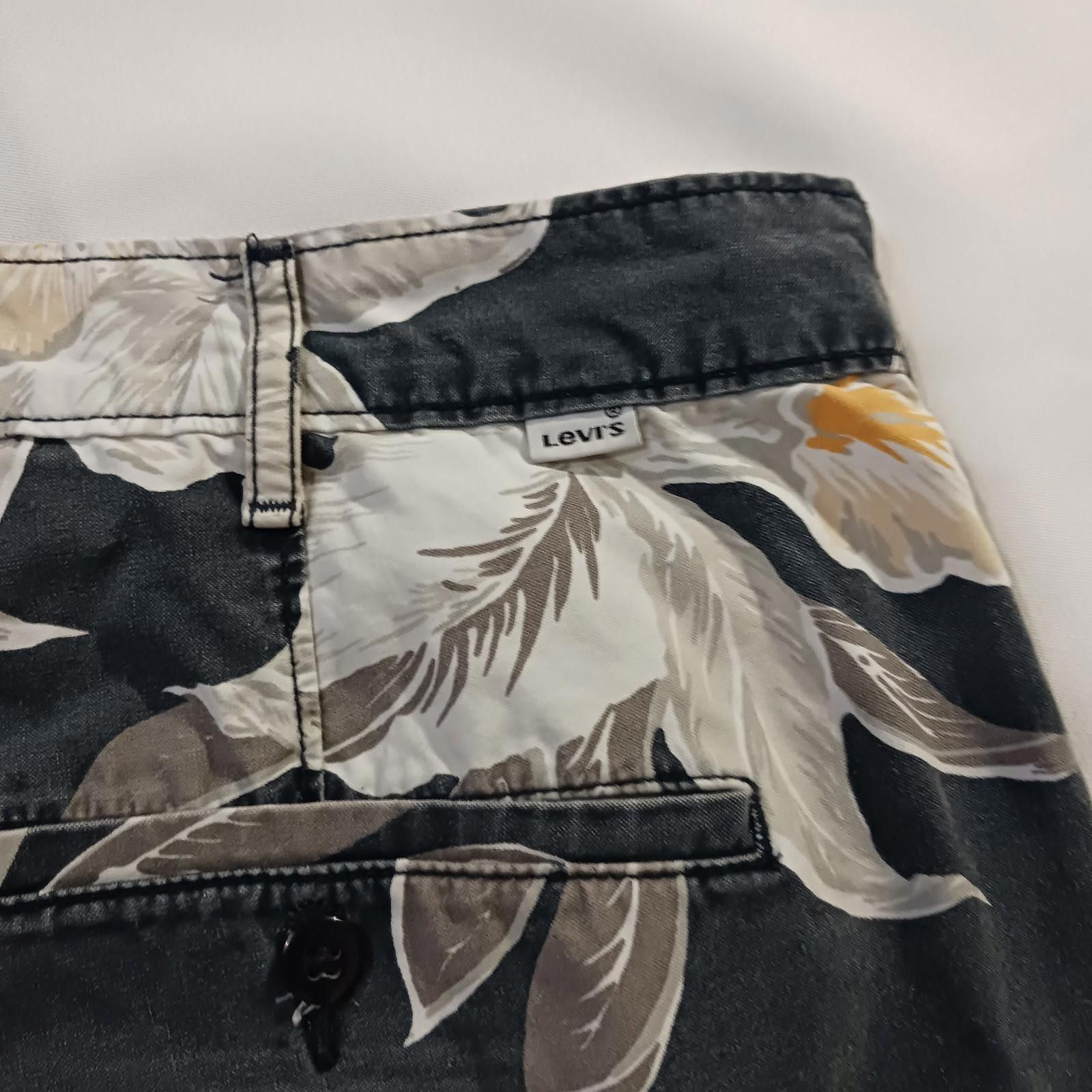 Levi's Levis Strauss Two Horse Brand Men's Black/White Shorts W40 Size US 40 / EU 56 - 10 Thumbnail