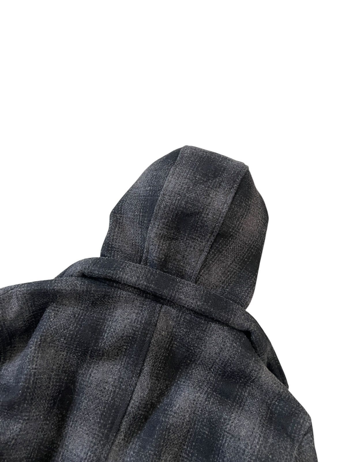 In The Attic 2000s In The Attic Tartan Double Collar Fur Jacket Size US M / EU 48-50 / 2 - 6 Thumbnail