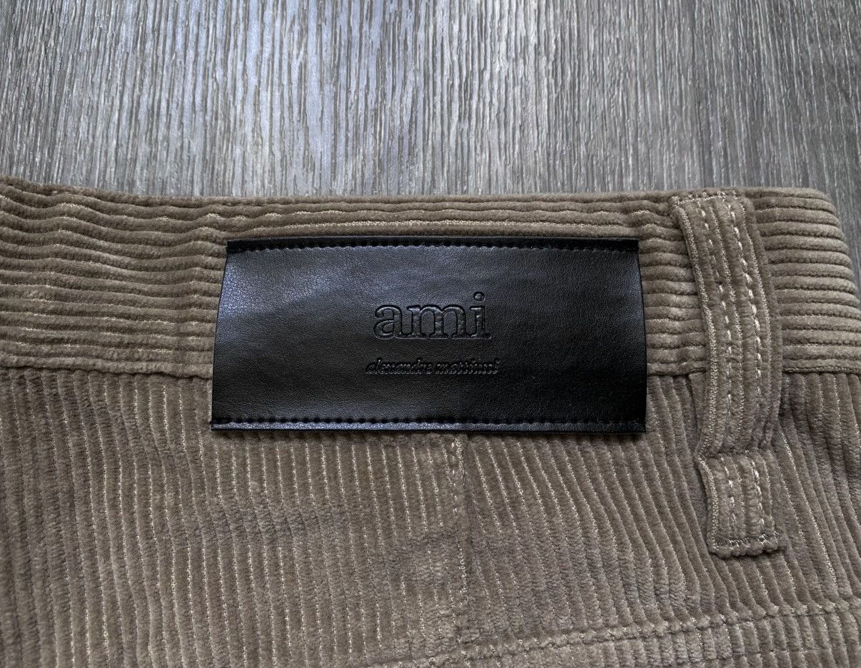 AMI AMI Paris Alexandre Mattiussi Velvet Corduroy Casual Trouser Size US 32 / EU 48 - 22 Thumbnail