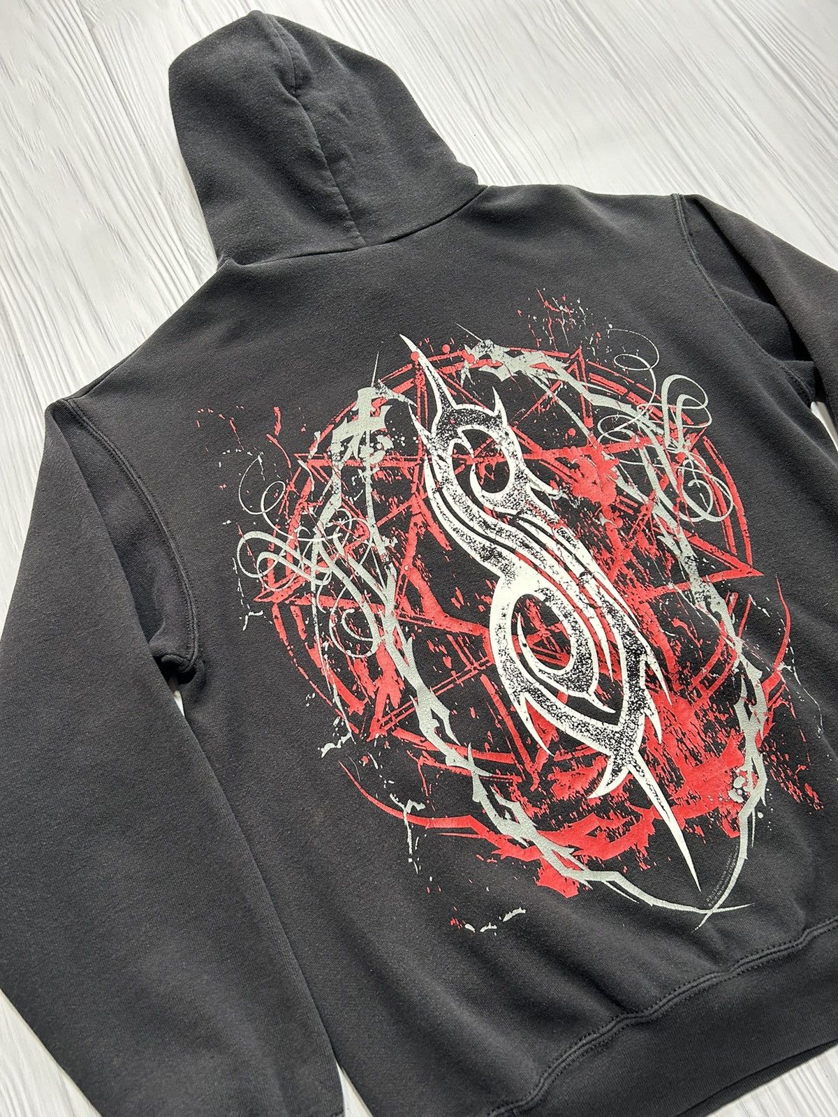 Band Tees Vintage Y2K Allprinted Thrash Metal Band Slipknot Hoodie Size US M / EU 48-50 / 2 - 11 Thumbnail