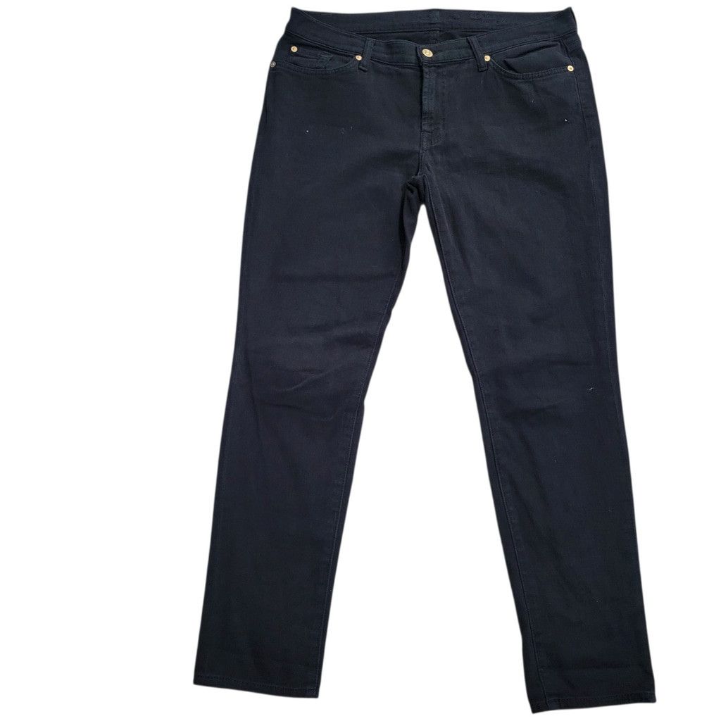 7 For All Mankind 7 For All Mankind Slim Cigarette Jeans 32 Women's Inseam 30" Size 32" / US 10 / IT 46 - 3 Thumbnail