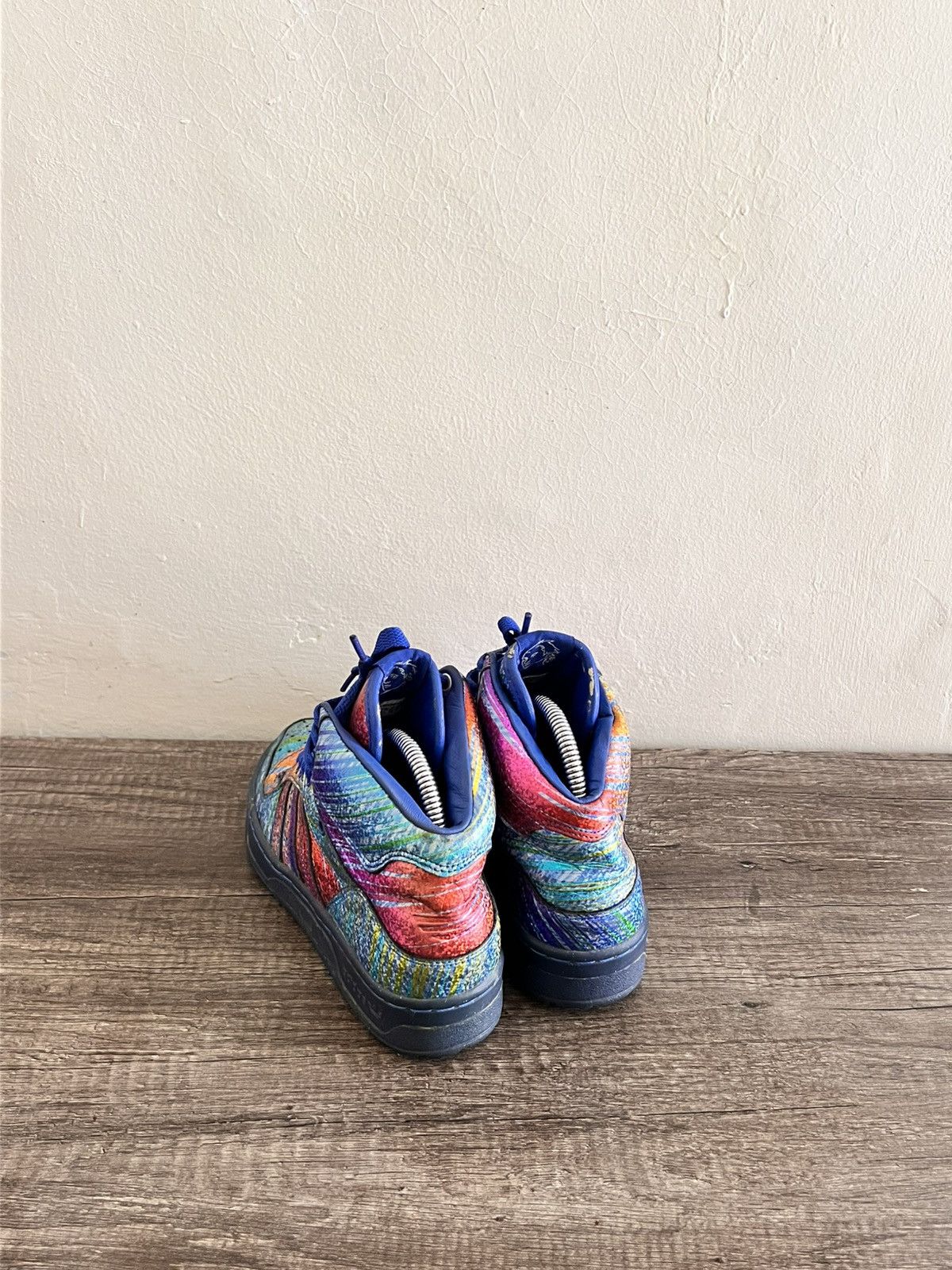 Adidas × Jeremy Scott Foil Sneakers Size US 7 / IT 37 - 7 Thumbnail