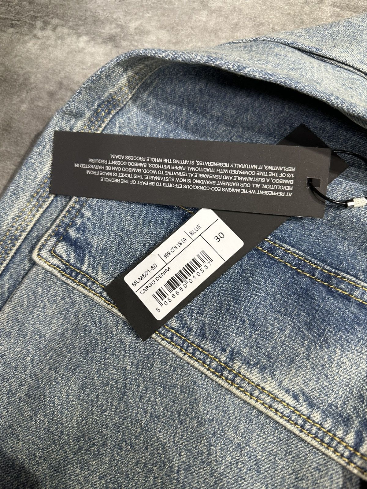 Represent Clo. Represent R3 Cargo Denim Jeans Size US 30 / EU 46 - 8 Thumbnail