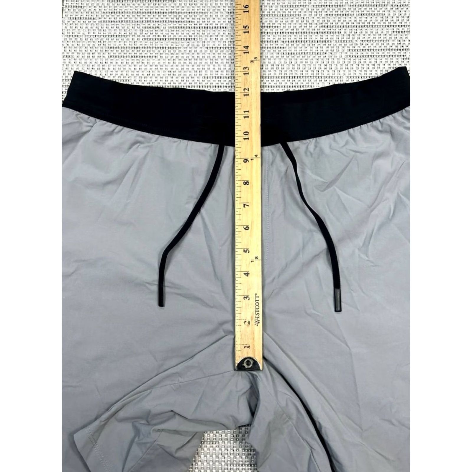 Vintage VRST Shorts Mens Medium Gray Drawstring Linerless Athletic * Size US 31 - 5 Thumbnail