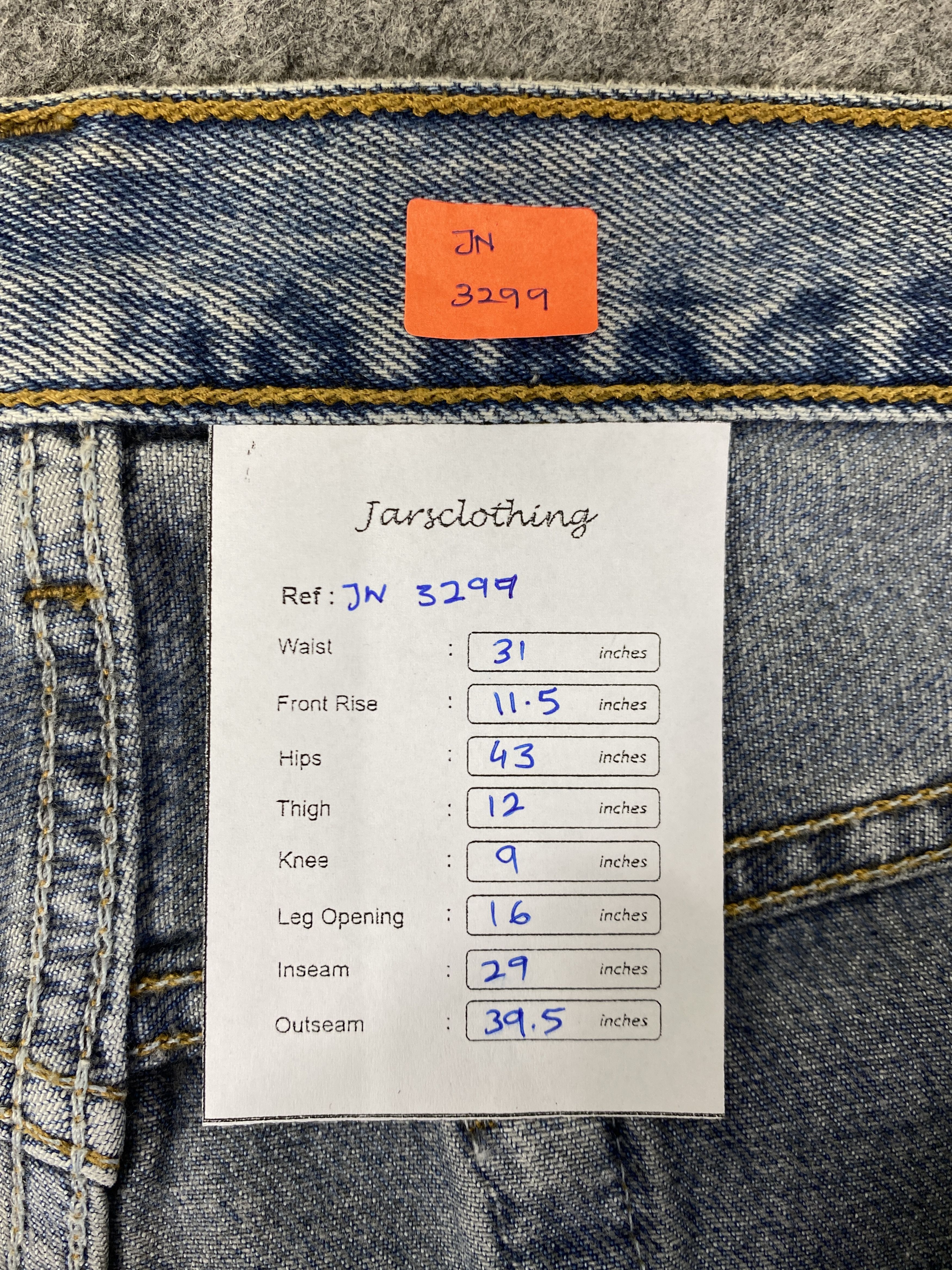 Levi's Blue Wash Vintage Levi's 501 Jeans 31x29 Denim - JN3299 Size US 31 - 8 Thumbnail