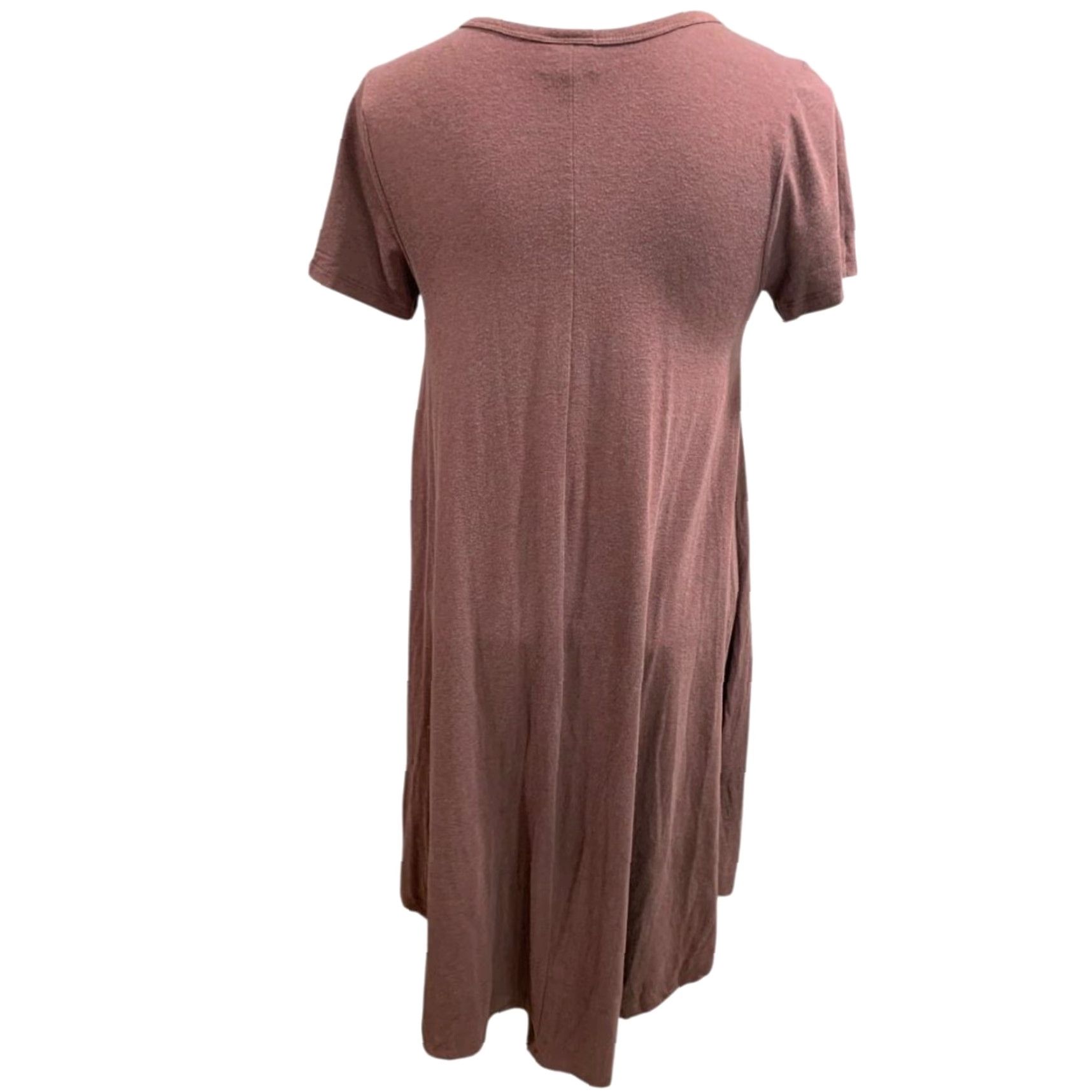 Vintage VINTAGE LuLaRoe Carly Dress Hi Lo Hem Tshirt Shirt Dress Purple XS Womens Women Size XS / US 0-2 / IT 36-38 - 4 Thumbnail