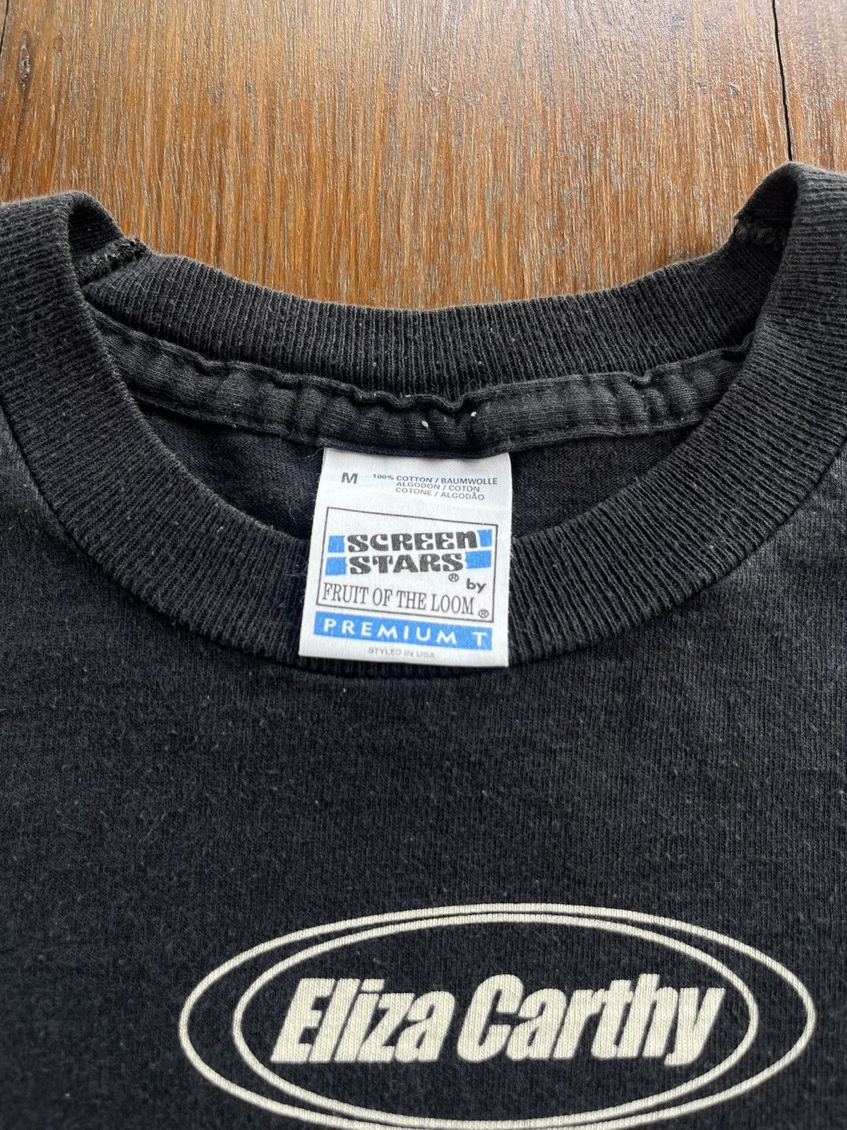 Band Tees × Vintage Vintage Eliza Carthy 90’s Artist Singer T-shirt Size US M / EU 48-50 / 2 - 4 Thumbnail