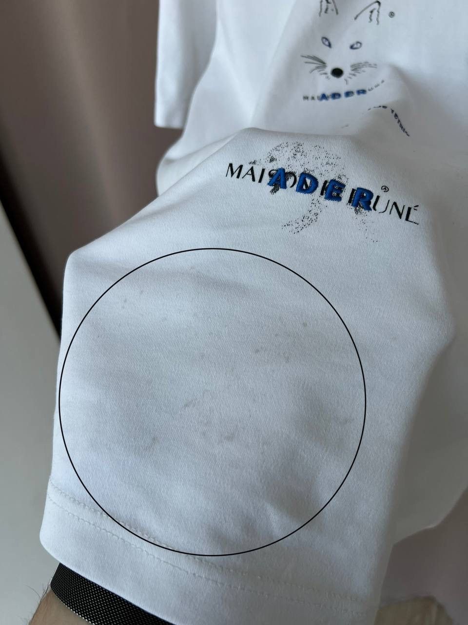 Ader Error Maison Kitsune x Ader Error T-Shirt Mens Size A1 or M/L