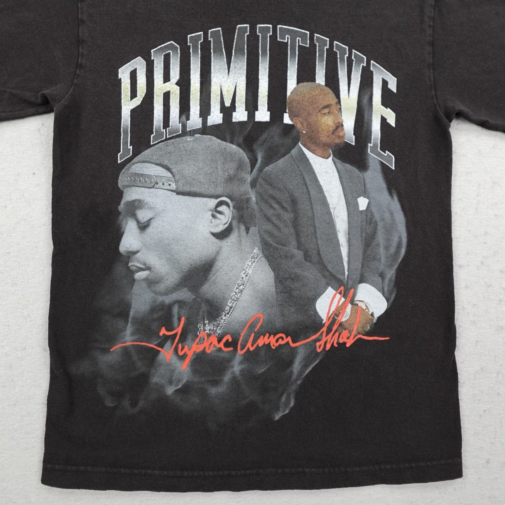Primitive Primitive Shirt Mens Small Black 2Pac Tupac Shakur Hip Hop Rap Tee Graphic Print Size US S / EU 44-46 / 1 - 3 Thumbnail