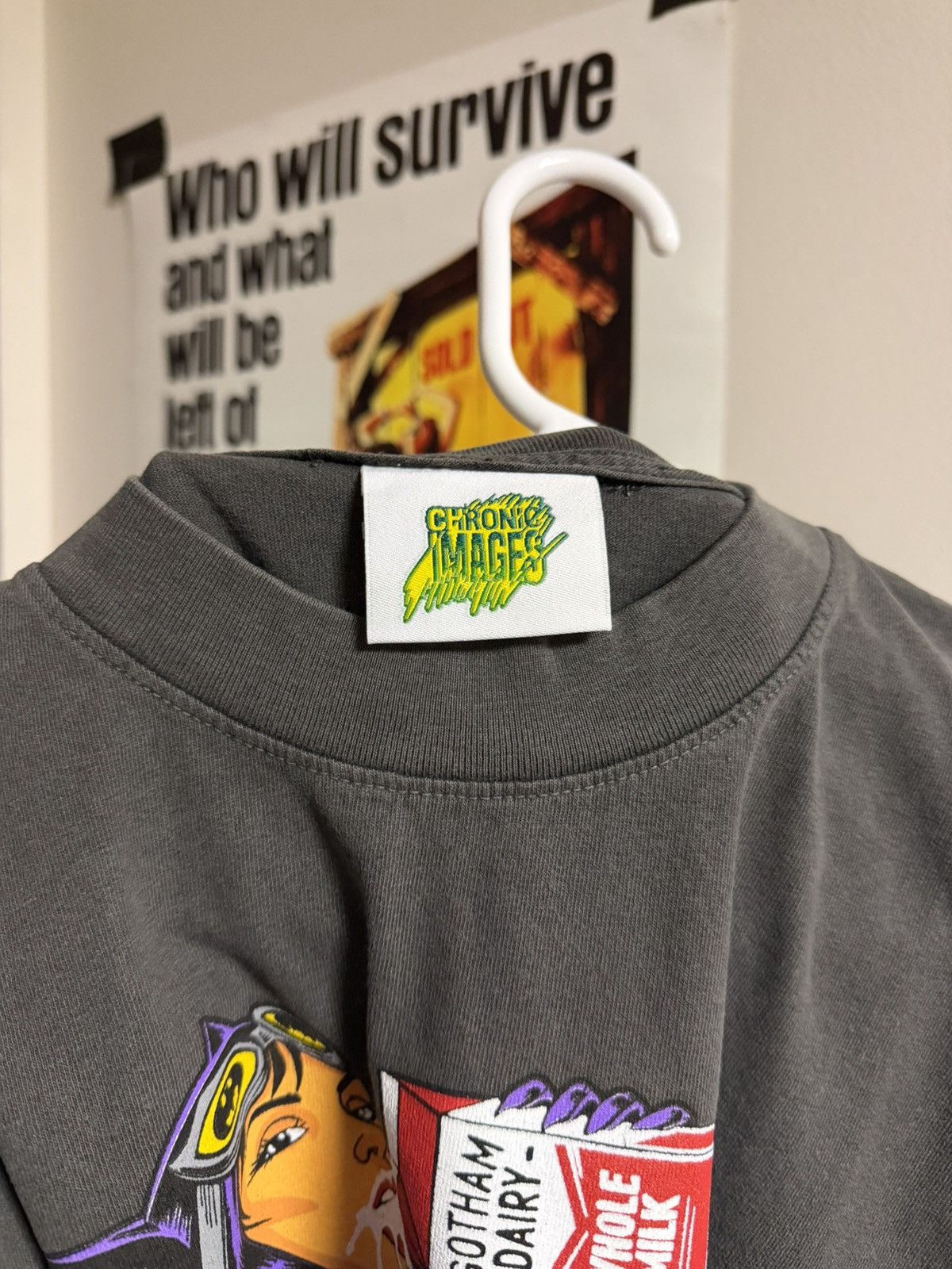 Vintage Chronic Images Meow Tee Size US L / EU 52-54 / 3 - 3 Thumbnail