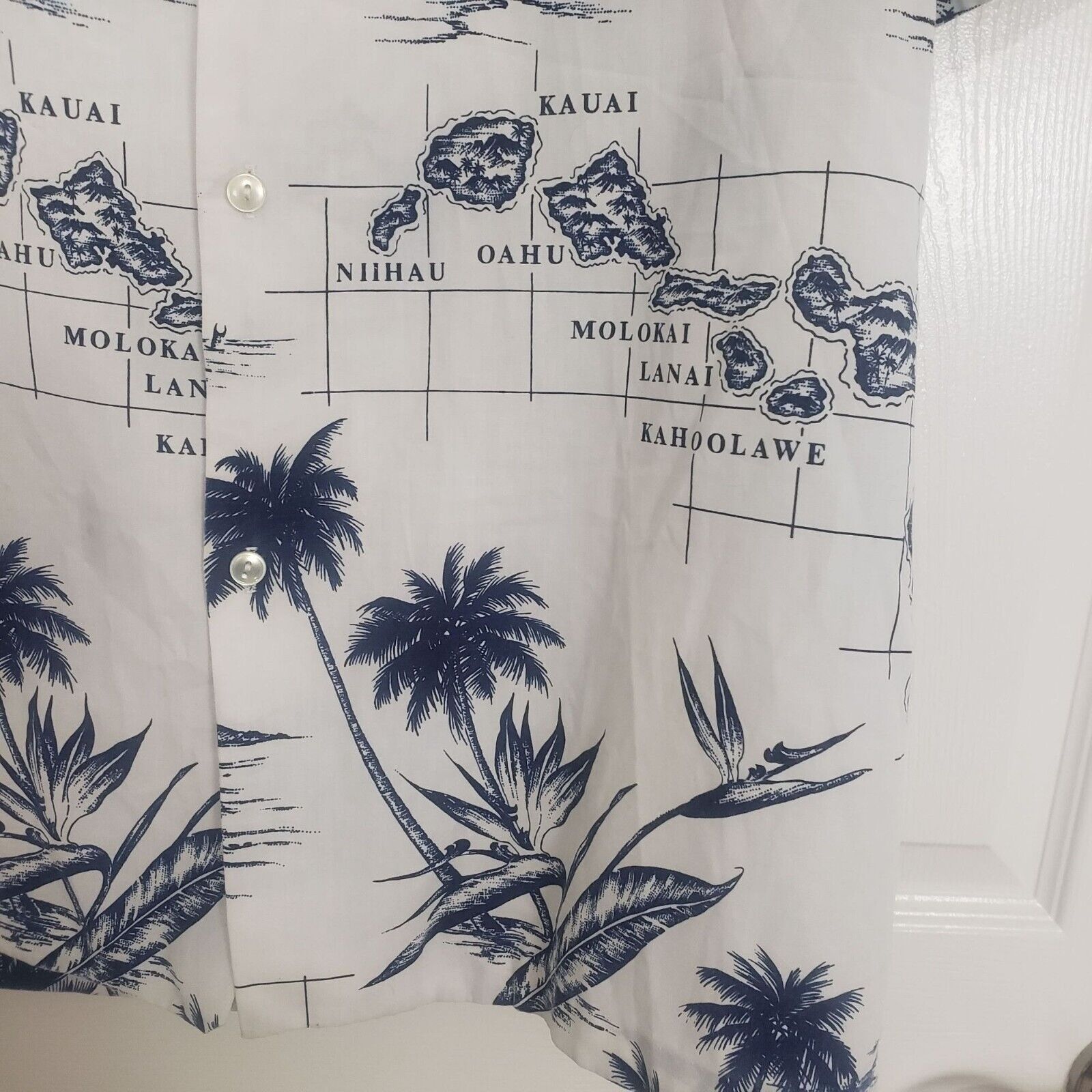 Designer Vintage Rai Nani Hawaiian Shirt Mens Size XL Ship Island Size XL / US 12-14 / IT 48-50 - 6 Thumbnail