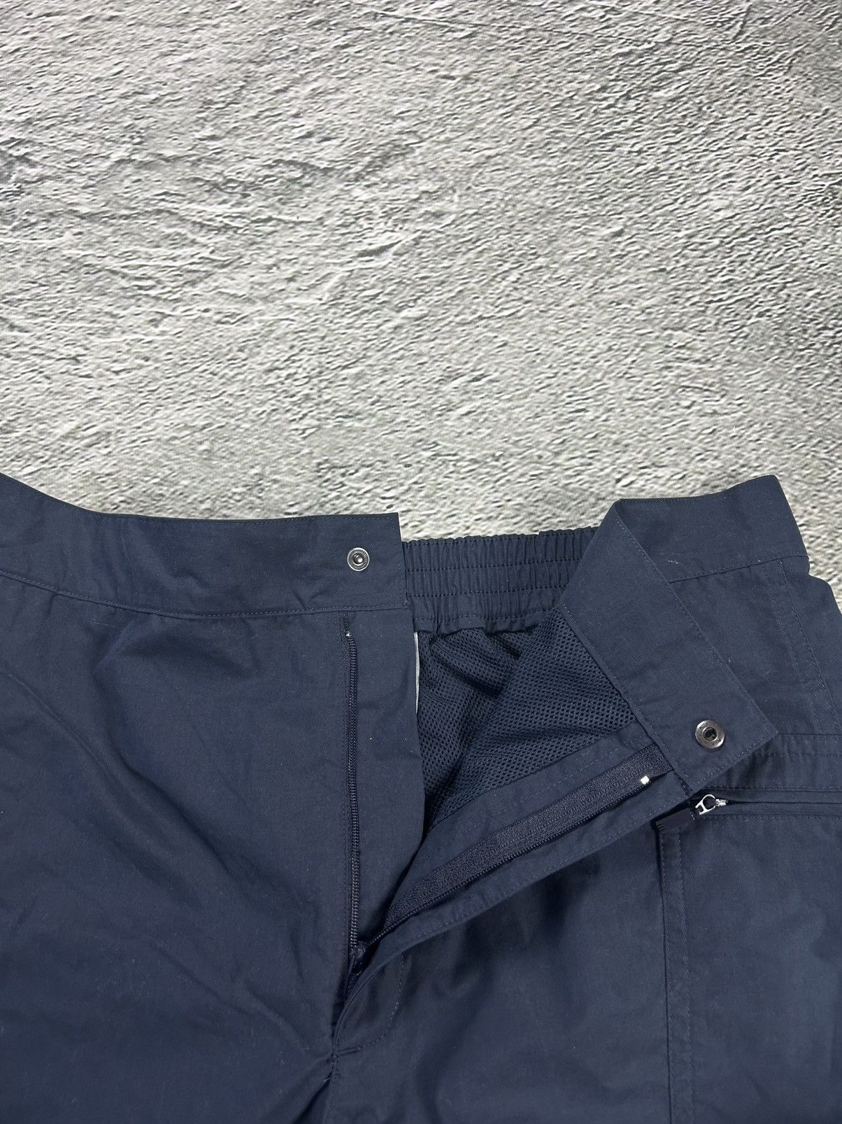 Adidas Adidas shorts navy blue cargo nylon pants Y2K Size US 30 / EU 46 - 4 Thumbnail