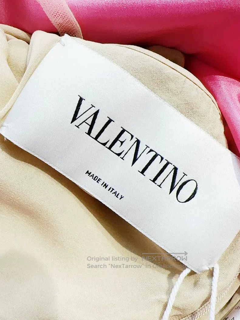 Valentino Valentino Color-blocked floral nail bead embroidered sequi Size M / US 6-8 / IT 42-44 - 5 Thumbnail