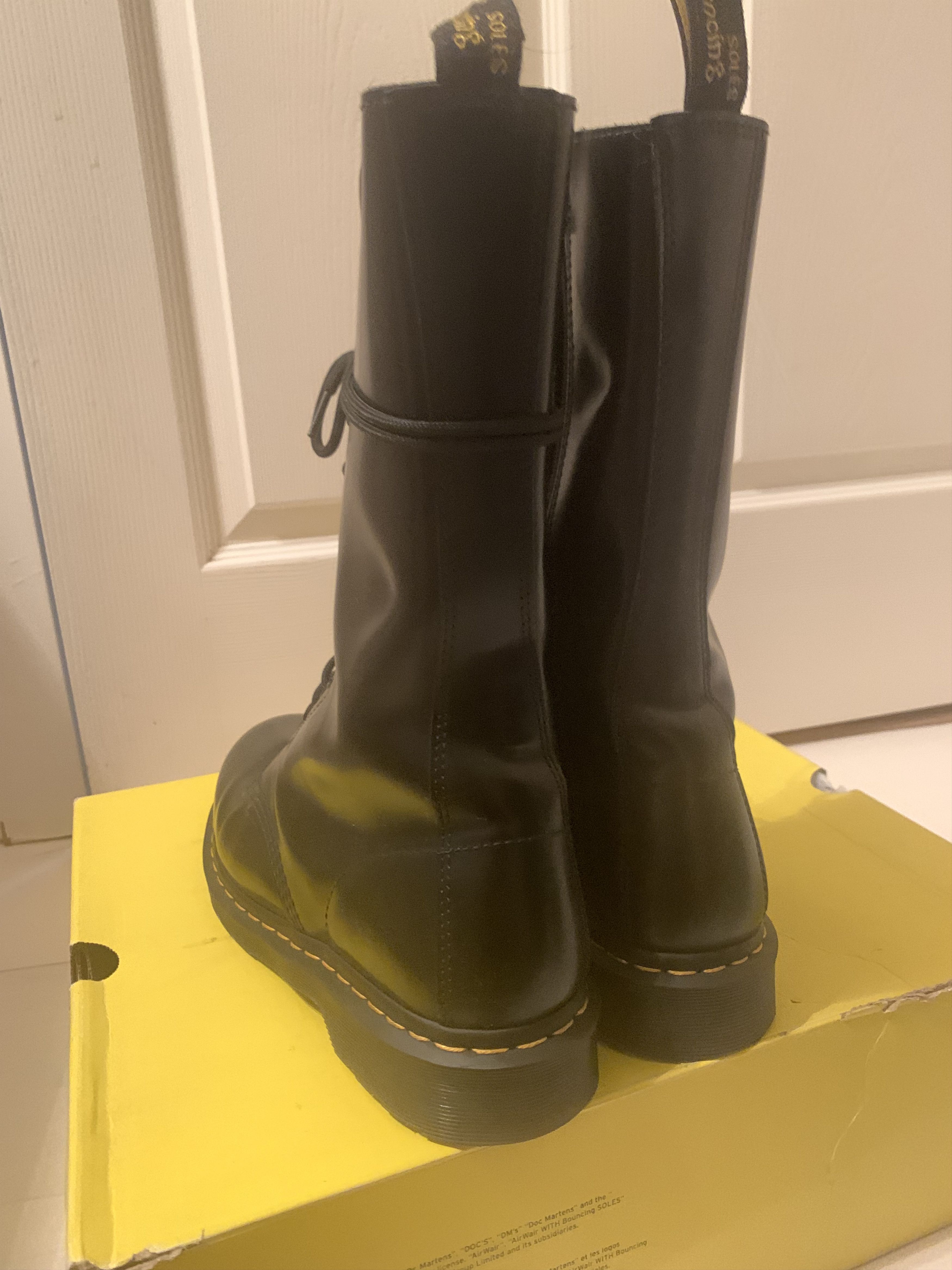 Dr. Martens × Yohji Yamamoto Yohji Yamamoto x Dr. Martens 1914 Zipper Airwair Boots Size US 11 / EU 44 - 6 Thumbnail