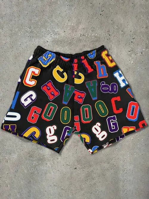 Jean Colorfull Y2K Drip shorts Size US 30 / EU 46 - 3 Thumbnail