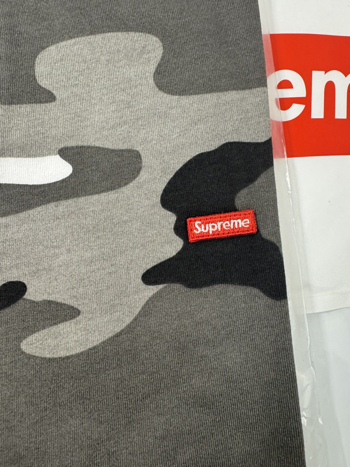 Supreme Small Box L/S Tee Snow Camo - www.rajagirimanappuram.com