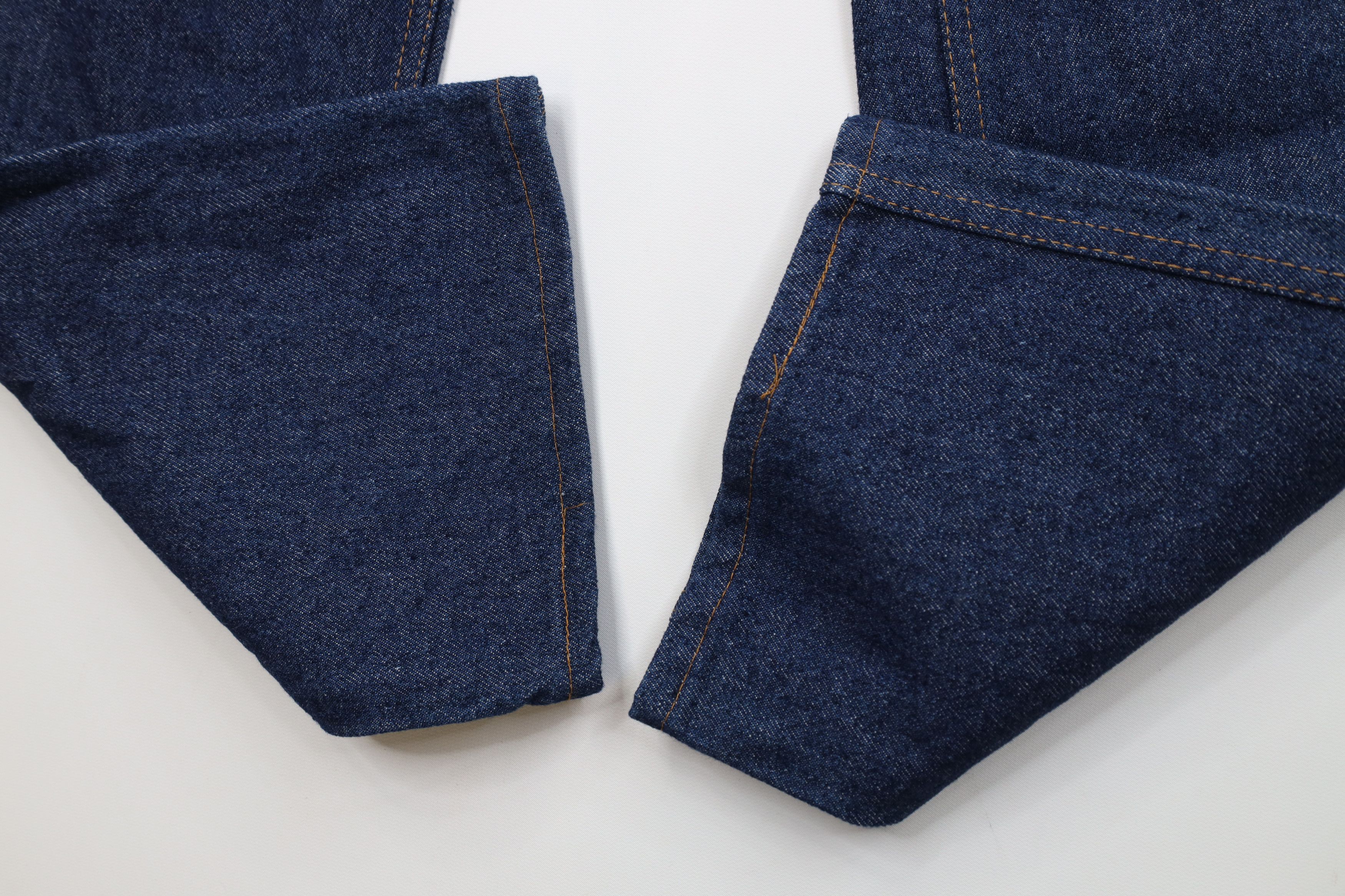 Vintage Vintage 70s Streetwear Wide Leg Denim Jeans Blue Cotton USA Size US 38 / EU 54 - 6 Thumbnail