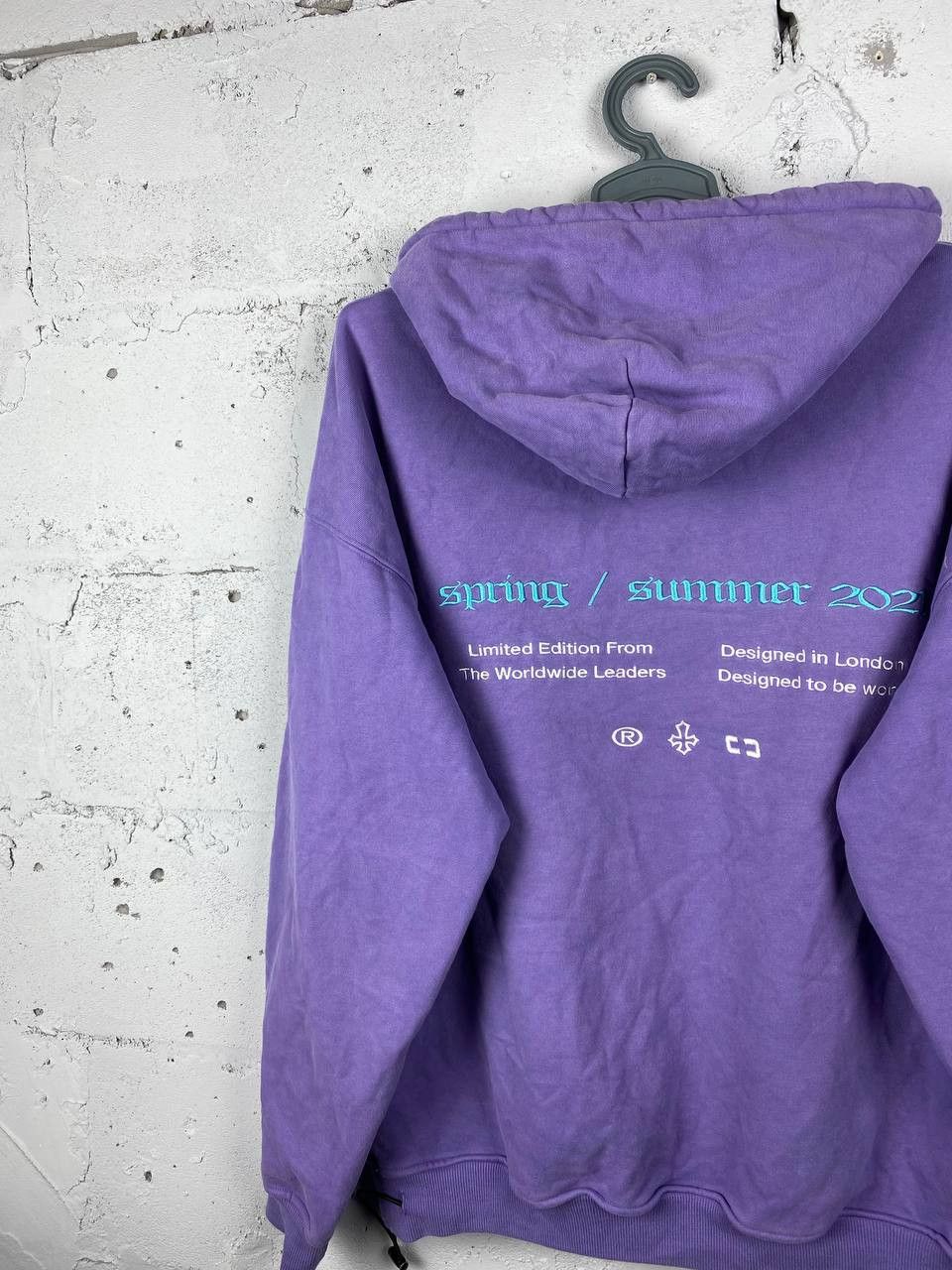 Unknown London Unknown London Violet Heavy Hoodie Size US XL / EU 56 / 4 - 8 Thumbnail